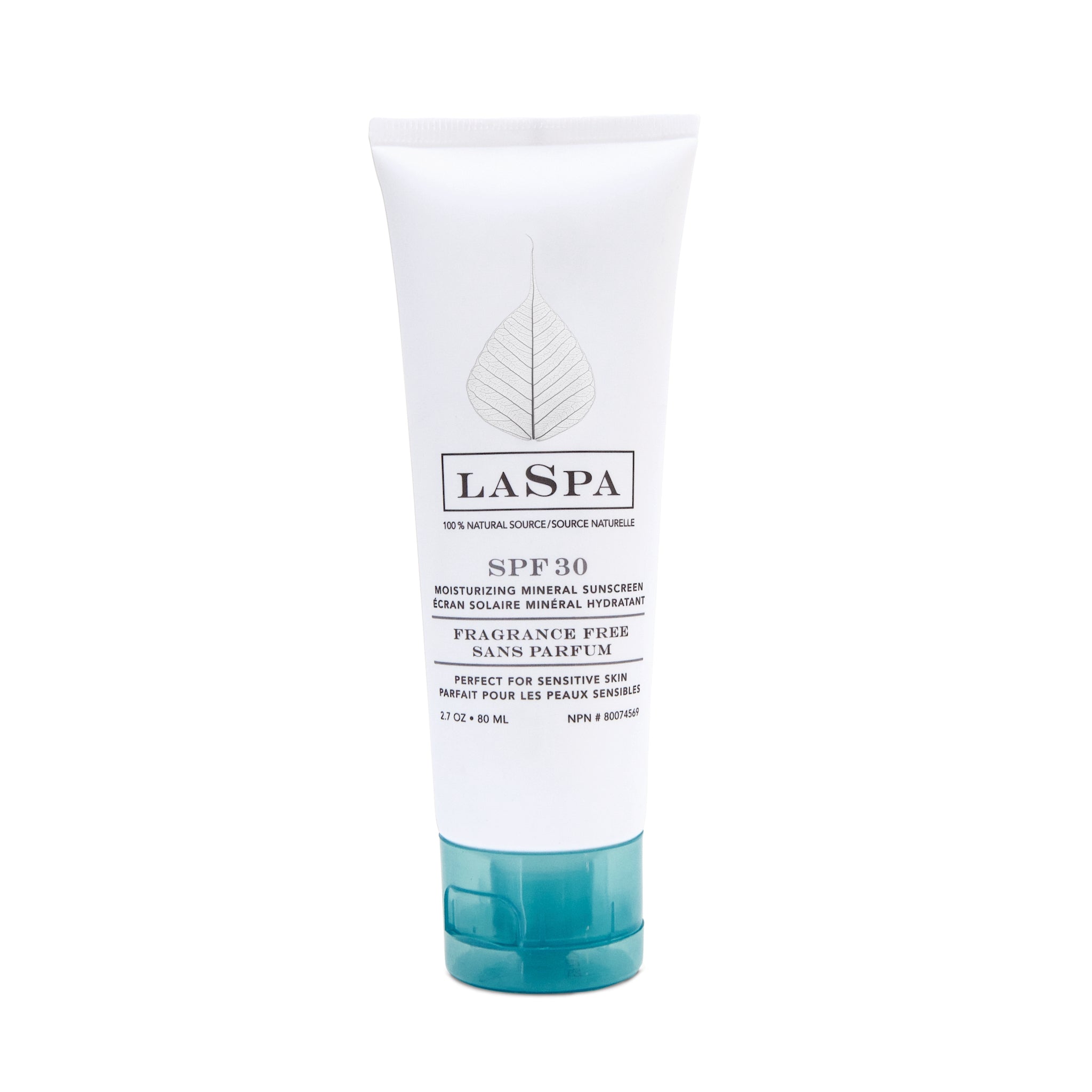 Moisturizing Mineral Sunscreen SPF 30 - Broad Spectrum UVA/UVB Protection, Natural Zinc Oxide, Water-Resistant & Reef Safe - Perfect for Daily Face & Body Use at Beach, Pool or Outdoor Activities
