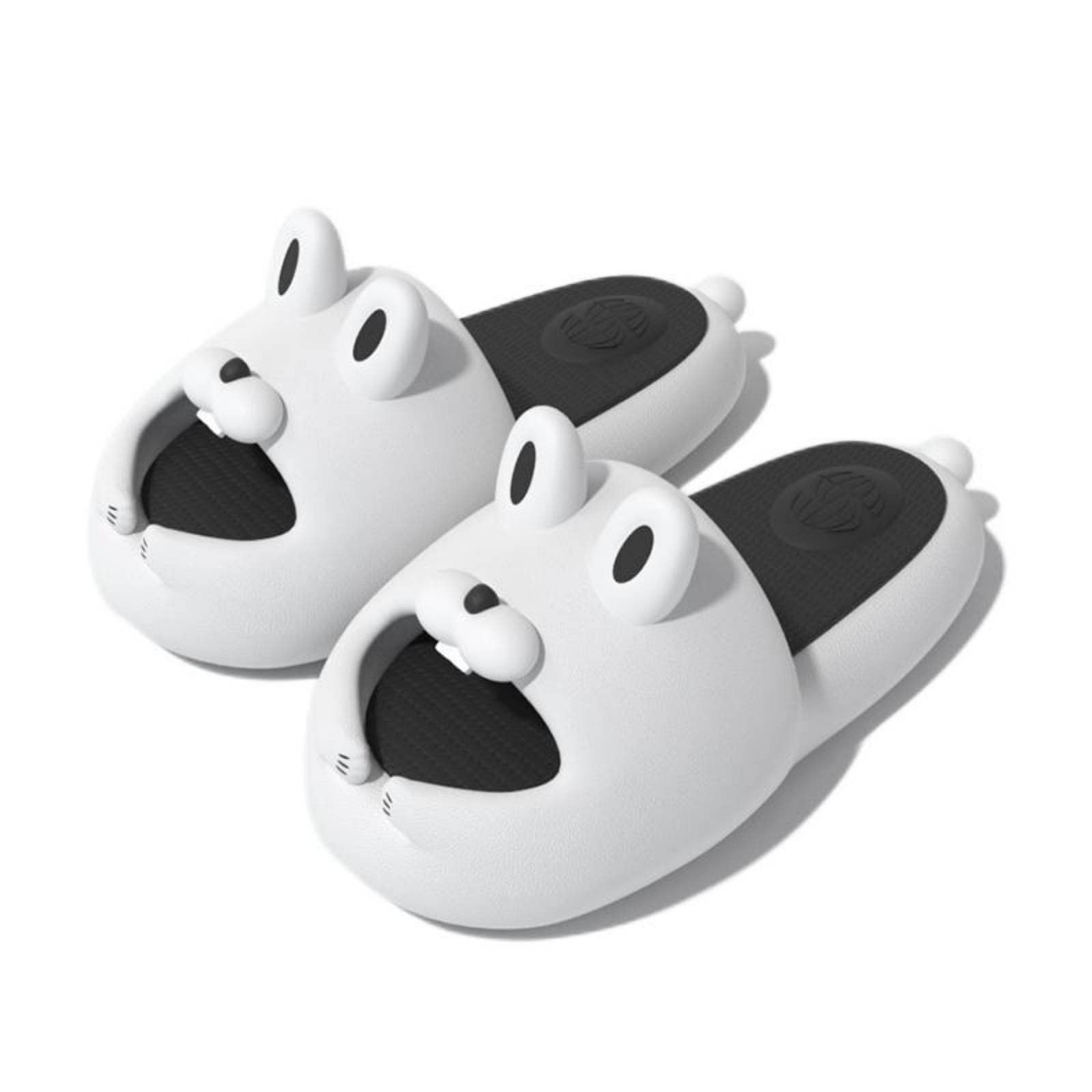 Linnlonn Bunny Slippers for Women & Men - Soft Rabbit House Slippers, Non-Slip Quick-Drying Cloud Slides - Perfect for Home, Lounge, and Summer Comfort