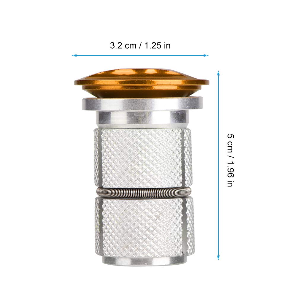 Aluminum Alloy Stem Headset Fork Expander Top Cover Bolt for 1