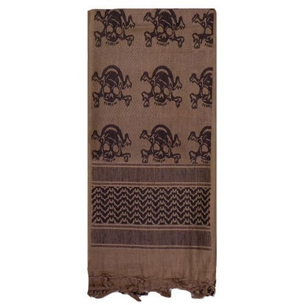 Fox Outdoor Products Tactical Shemagh Scarf - Military Grade Desert Shemagh for Men & Women - Breathable Cotton Keffiyeh for Outdoor, Hiking, Camping & Survival Gear (Perfect for Sun Protection, Dust & Wind Resistance)
