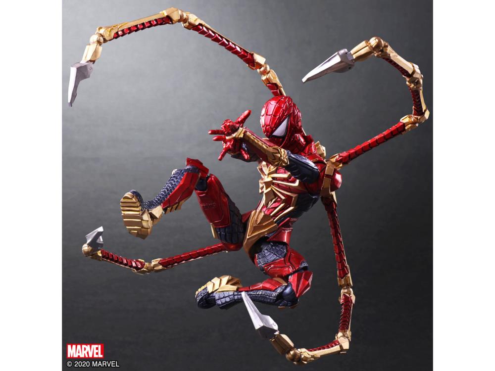 Bring Arts Marvel Universe Variant Spider-Man Action Figure by Square Enix - Collectible Superhero Toy for Display, Gifts & Marvel Fans