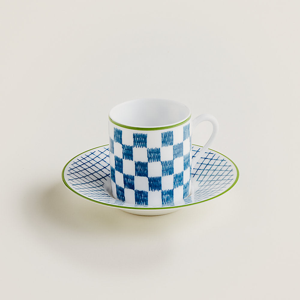 Elegant Garden-Themed Coffee Cup and Saucer Set - Perfect for Afternoon Tea, Home Decor, and Gift Giving