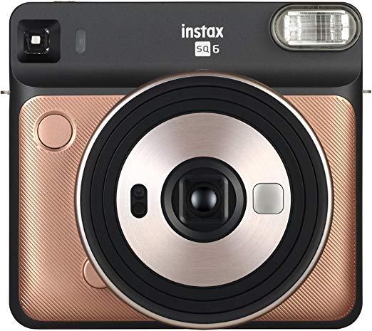 Fujifilm Instax SQ6 Instant Camera - Square Format Instant Film Camera for Travel, Parties & Memories - Perfect for Weddings, Birthdays & Everyday Moments