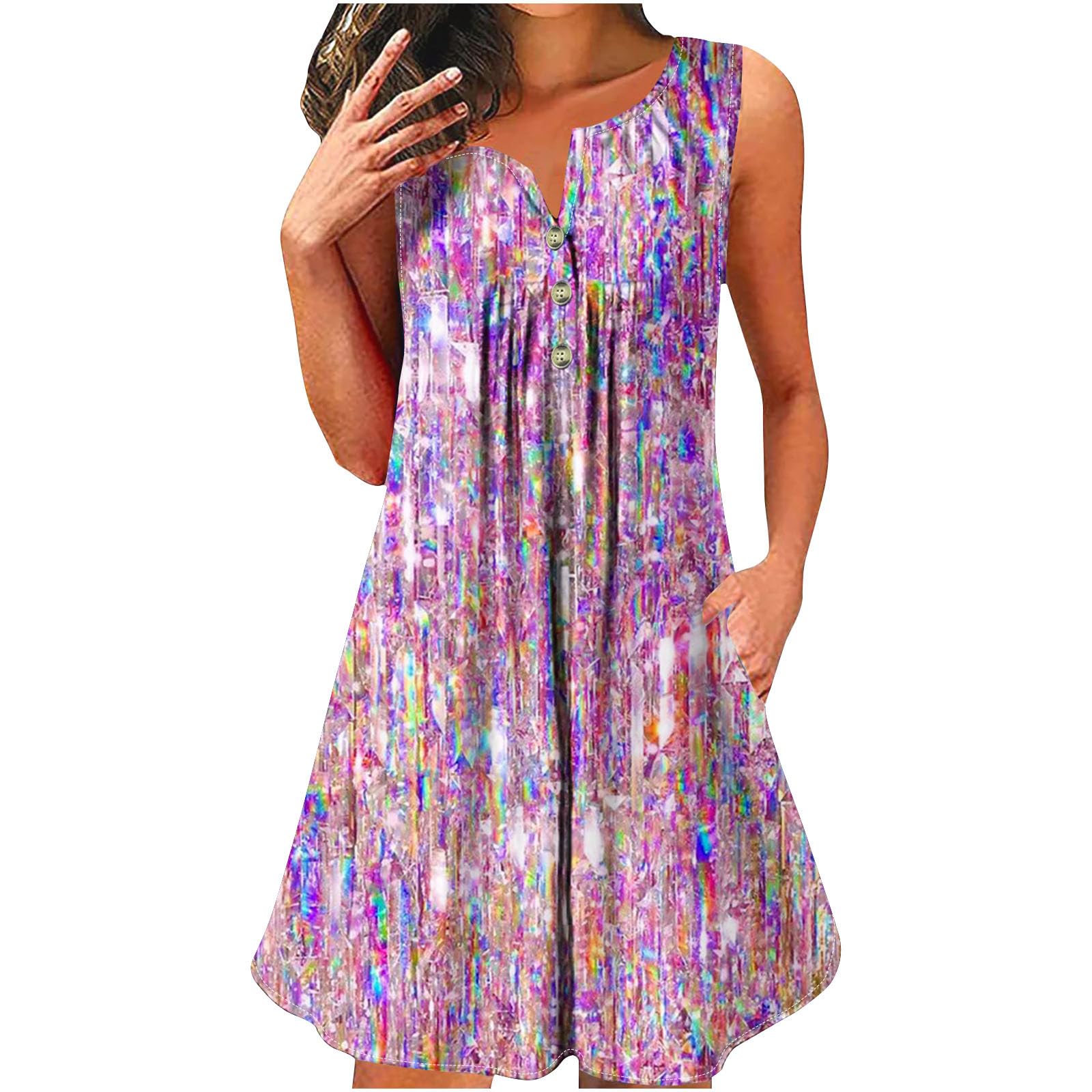 Oelaio Plus Size Summer Dresses for Women - Maternity Photoshoot, Y2K Style, 8th Grade Graduation Short Black Dress | Perfect for Beach Vacations, Photoshoots & Special Occasions