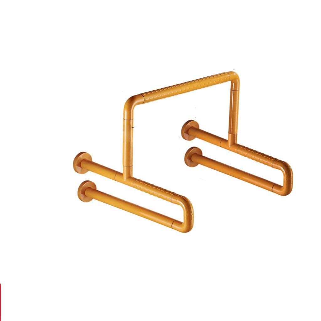 **Anti-Slip Safety Hand Rail Support - Bathroom & Toilet Grab Bars for Elderly & Disabled - Non-Slip Grip for Bathtub, Shower, Kitchen - White & Yellow Options - Ideal for Fall Prevention & Mobility Assistance**