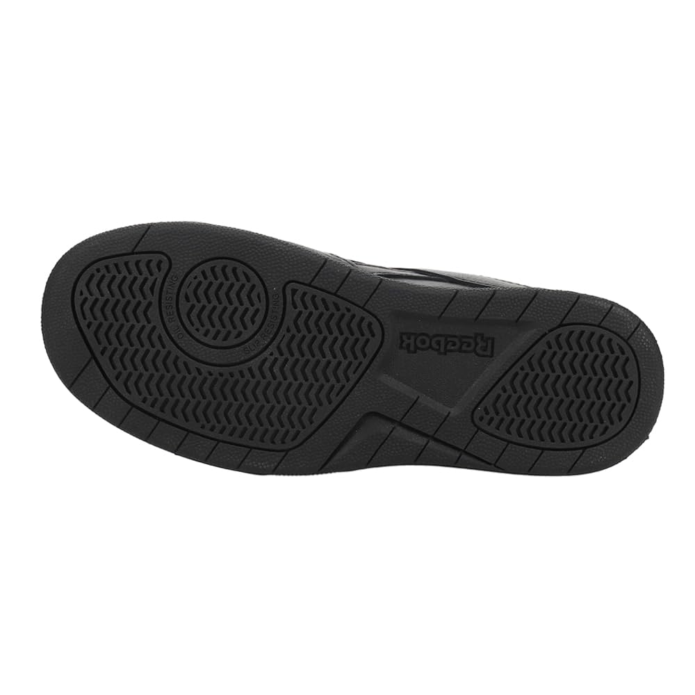 Reebok RB4160 Safety Toe Work Sneakers for Men - Black, 8 Wide - Lightweight & Durable for Construction & Warehouse Work