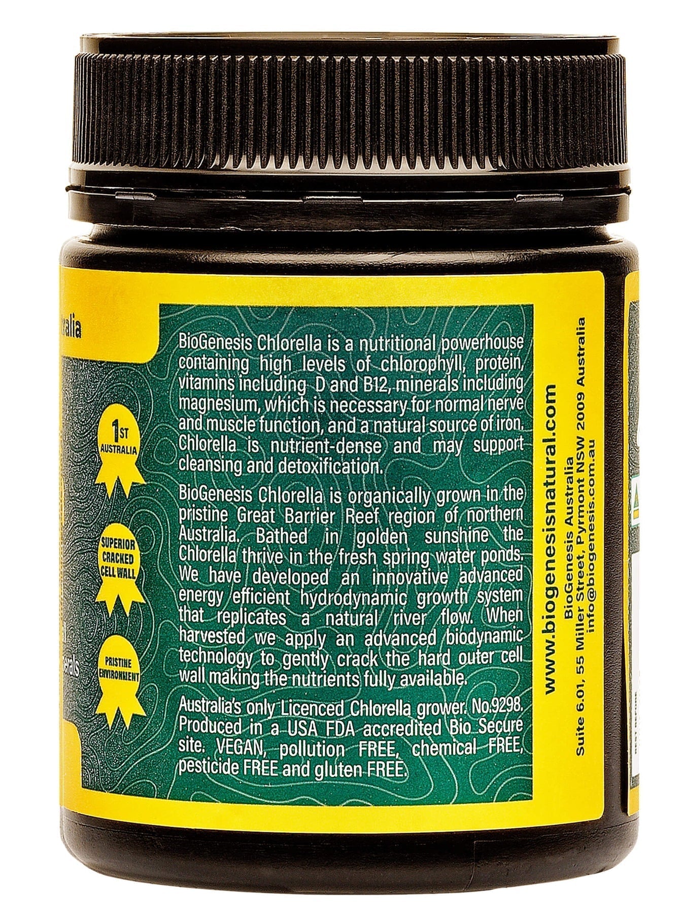 Biogenesis Australian Organic Chlorella 300 Tablets - Premium Superfood Supplement for Detox & Immune Support - Perfect for Daily Wellness Routine & Healthy Lifestyle