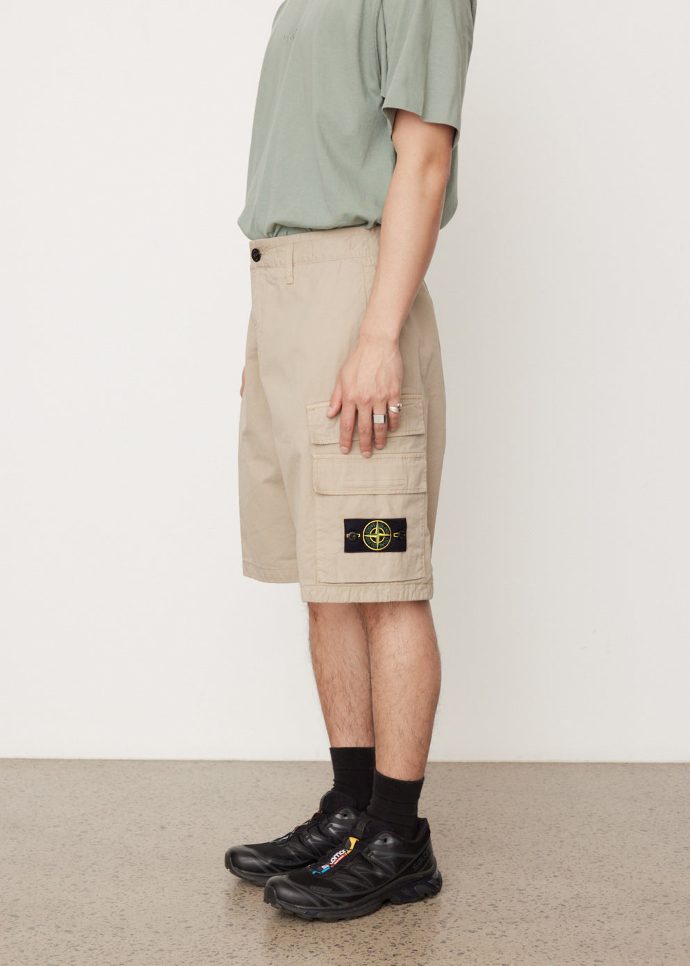 Men's Cargo Shorts with Multiple Pockets - Durable Work Shorts for Outdoor Activities, Hiking, and Casual Wear