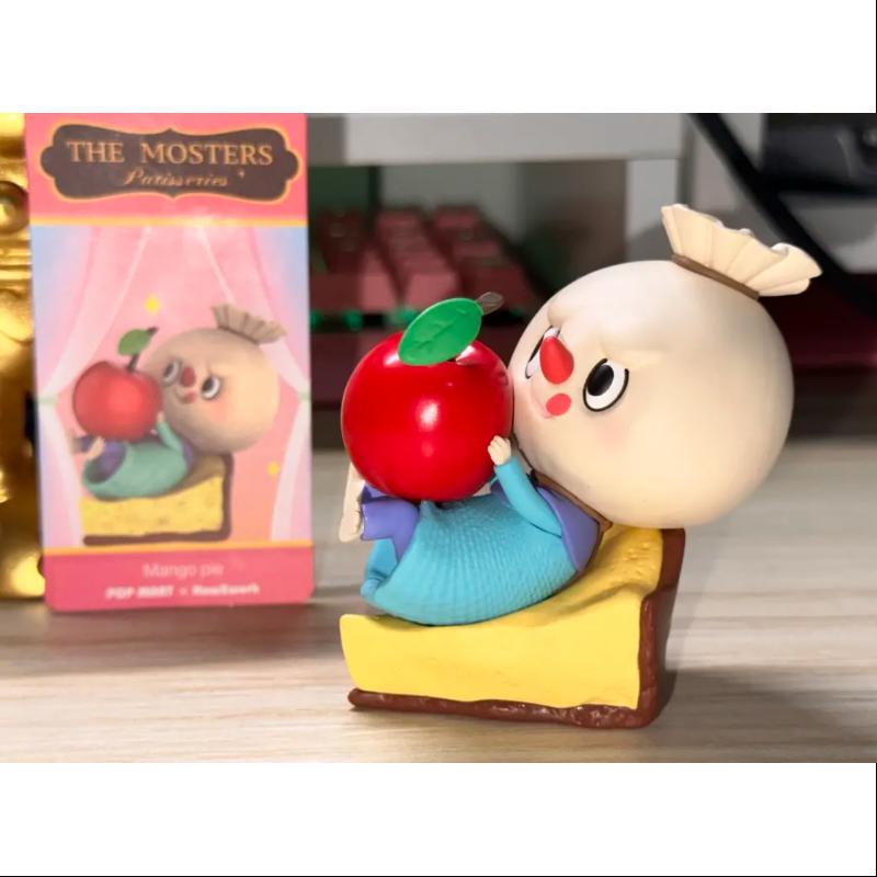 Labubu The Monsters Patisserie Series Mango Pie Figure - Cute Collectible Vinyl Toy for Anime Fans, Home Decor & Gift Idea | Perfect for Display Shelves, Office Desk & Pop Culture Collections