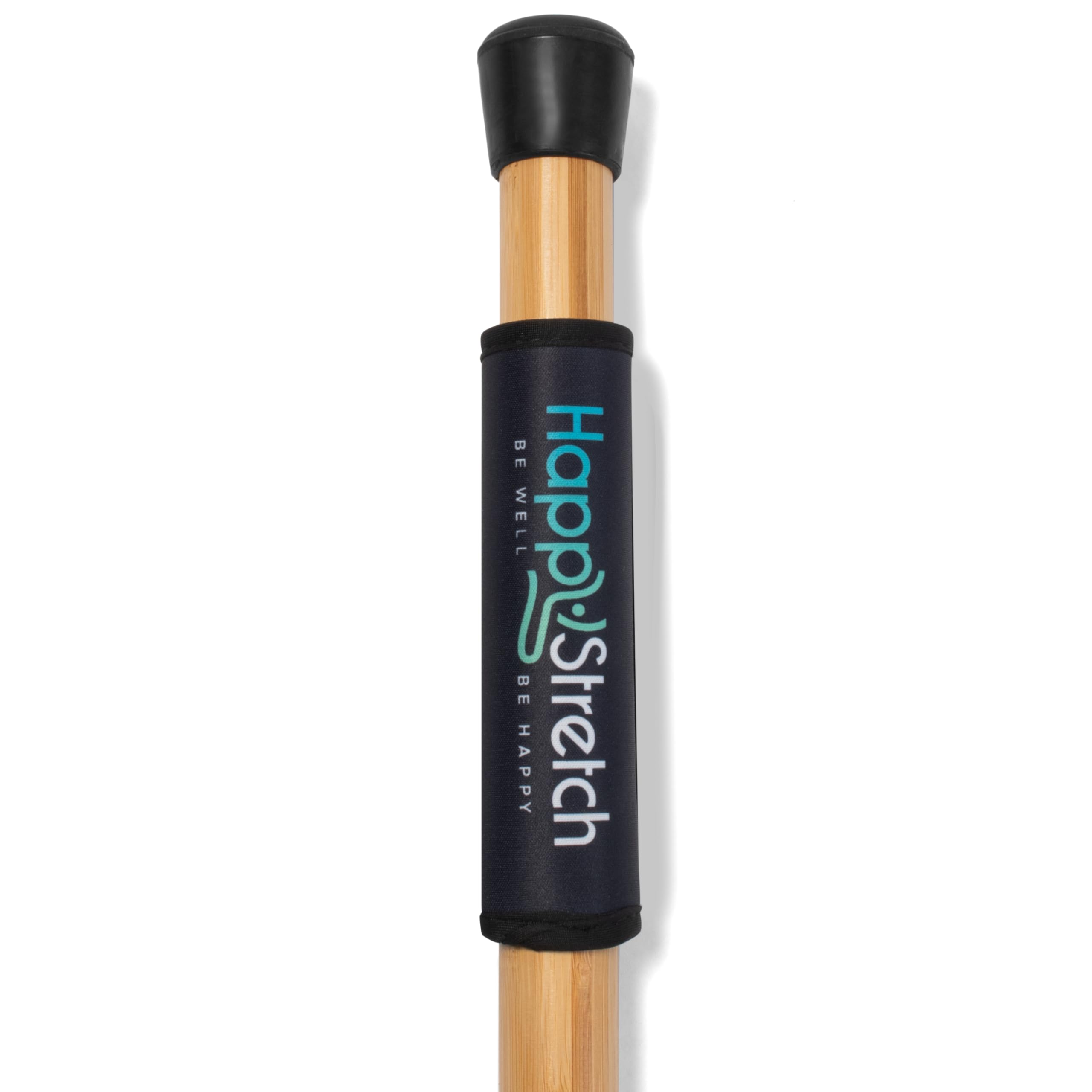 5ft Bamboo Mobility Stretching Stick with 5 Resistance Bands Set - Yoga, Flexibility & Strength Training Tool | Includes Workout Guide & Video Library | Perfect for Home Gym, Physical Therapy & Post-Workout Recovery
