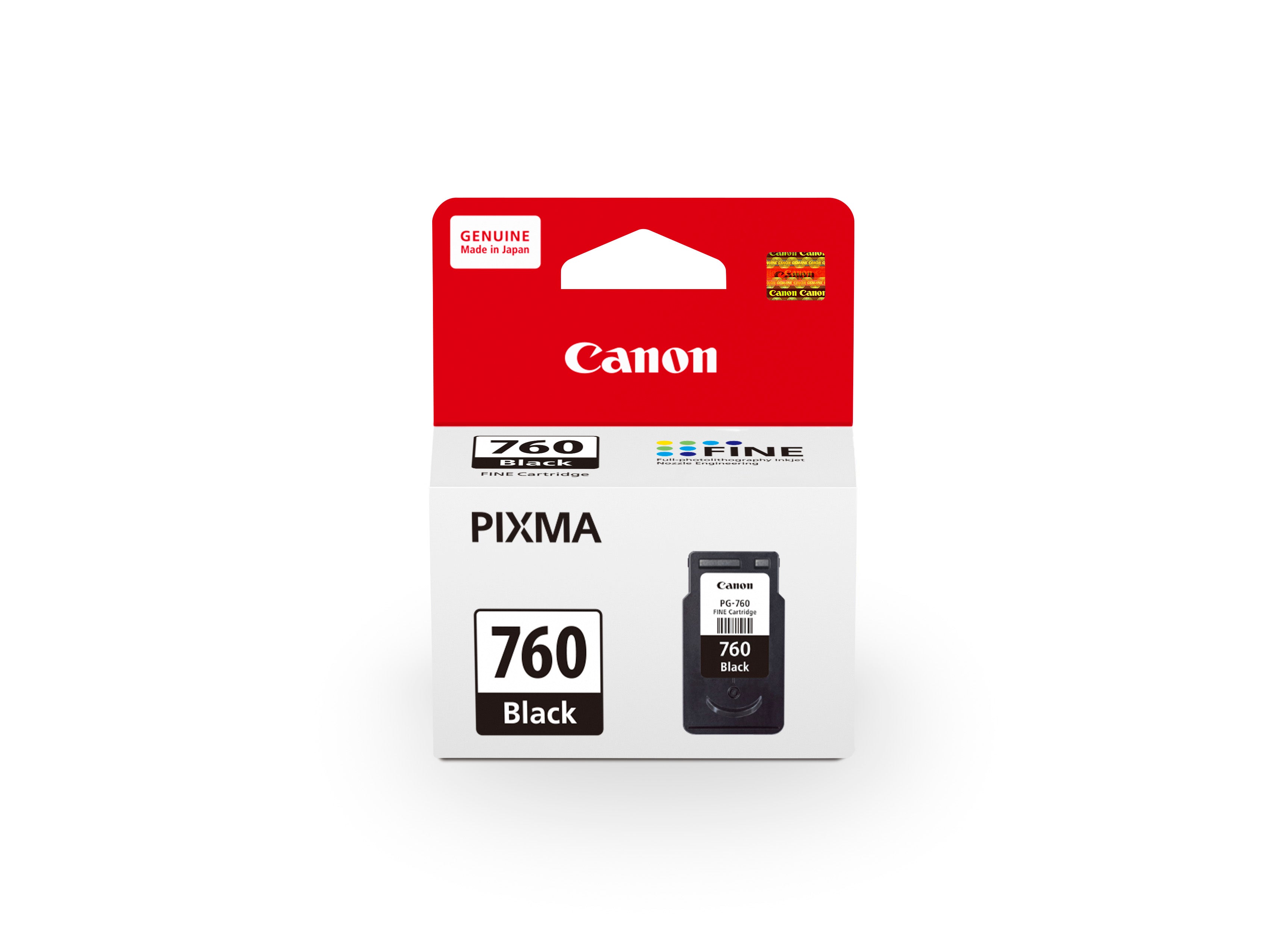 Original Canon PG 760 Ink Cartridge - High-Quality Replacement for Canon Printers | Perfect for Home, Office & School Printing Needs