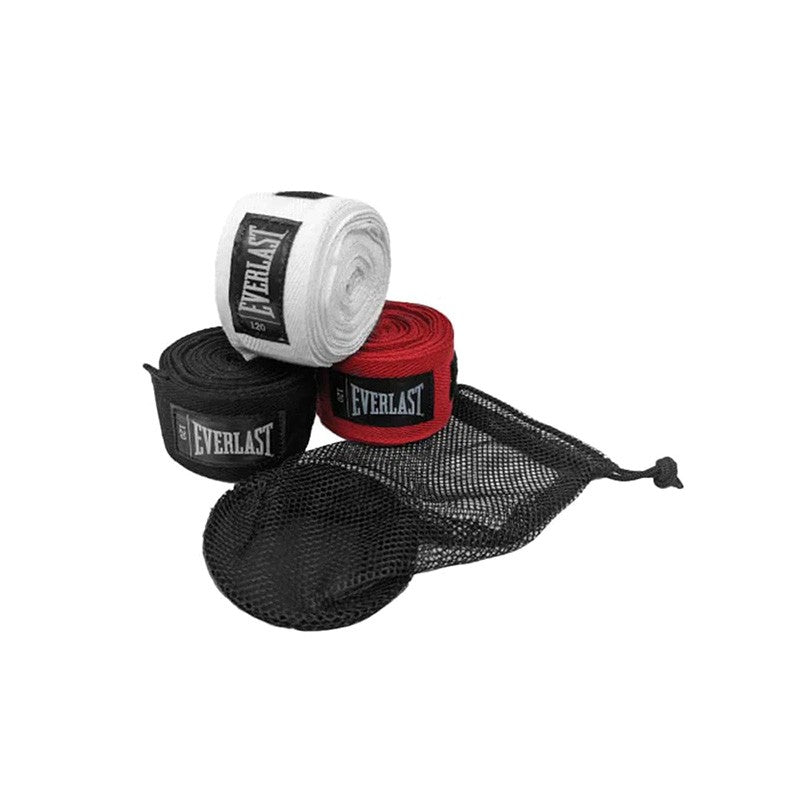 Premium Core 120 Hand Wraps - 3 Pack for Boxing, MMA & Kickboxing Training - Breathable Cotton Wrist Support for Gym & Home Workouts - Ideal for Fighters & Fitness Enthusiasts
