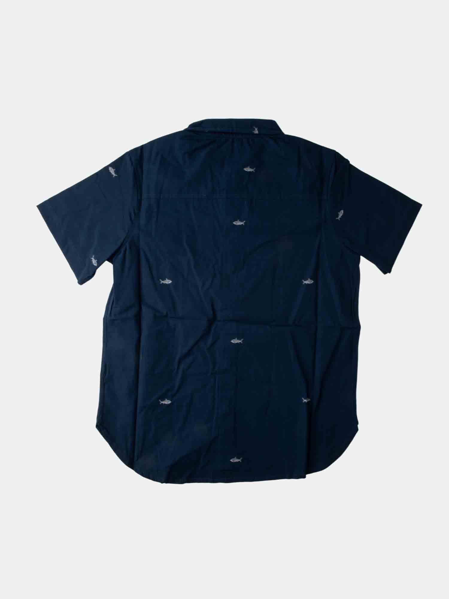 Salty Crew Bruce Boys Woven Shirt for Men - Lightweight Casual Button Up Shirt with Short Sleeves - Perfect for Beach, Summer Outfits and Outdoor Activities