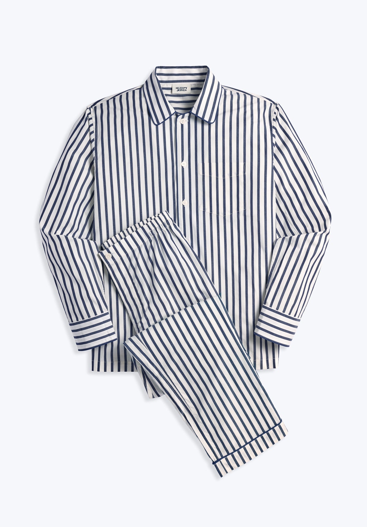Navy Breton Stripe