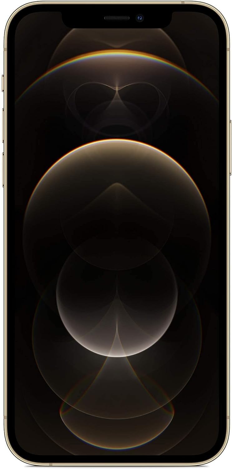 Apple iPhone 12 Pro 128GB Gold (Renewed) - Premium Refurbished Smartphone for Business, Travel & Daily Use