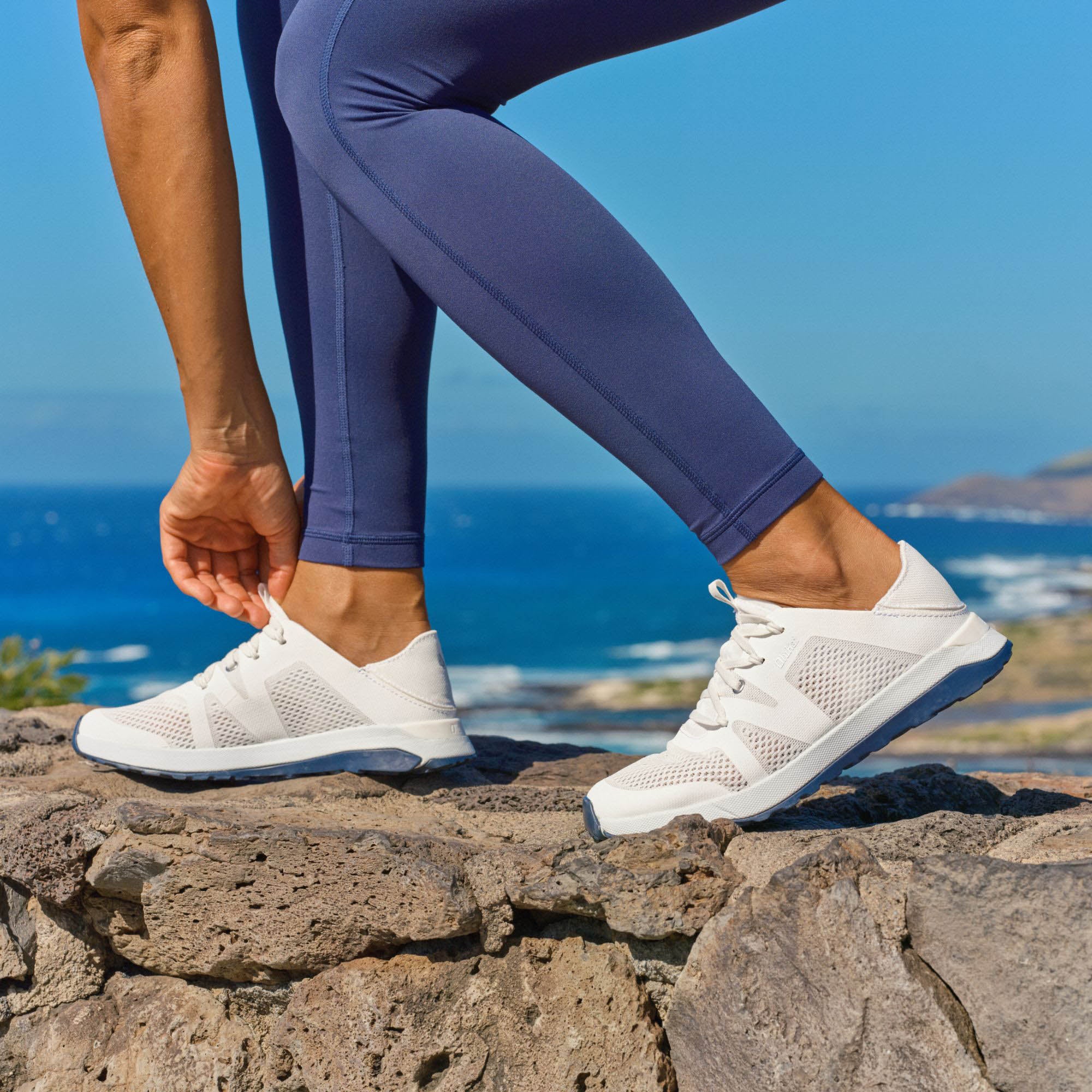 Huia Women's Athleisure Shoes - White | Comfortable & Stylish Sneakers for Running, Gym, Workout & Casual Wear