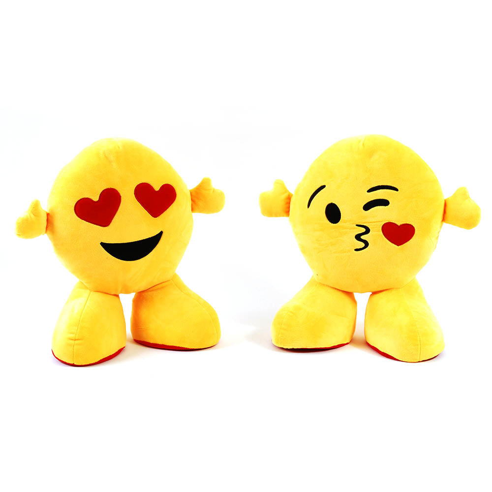 13.25 Inch Standing Happy Attitude Figurine - 2 Adorable Styles for Home & Office Decor | Perfect for Shelves, Desks & Gift Giving
