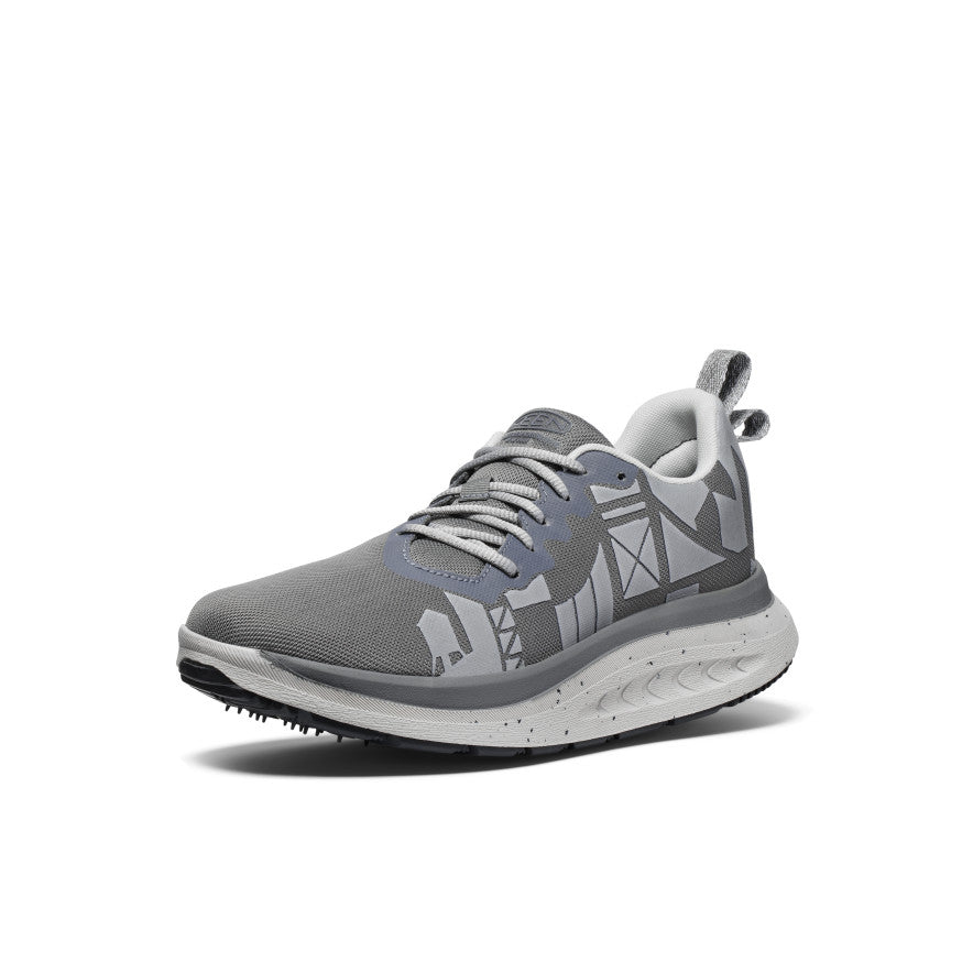 Men's WK400 Walking Shoes by Engineered Garments - Lightweight Alloy/Steel Grey Sneakers for Walking, Running & Casual Wear | Perfect for Outdoor Activities, Gym Workouts & Daily Comfort