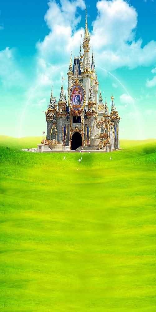GladsBuy 10x20ft Castle Backdrop - Outdoor Photography Background for Events