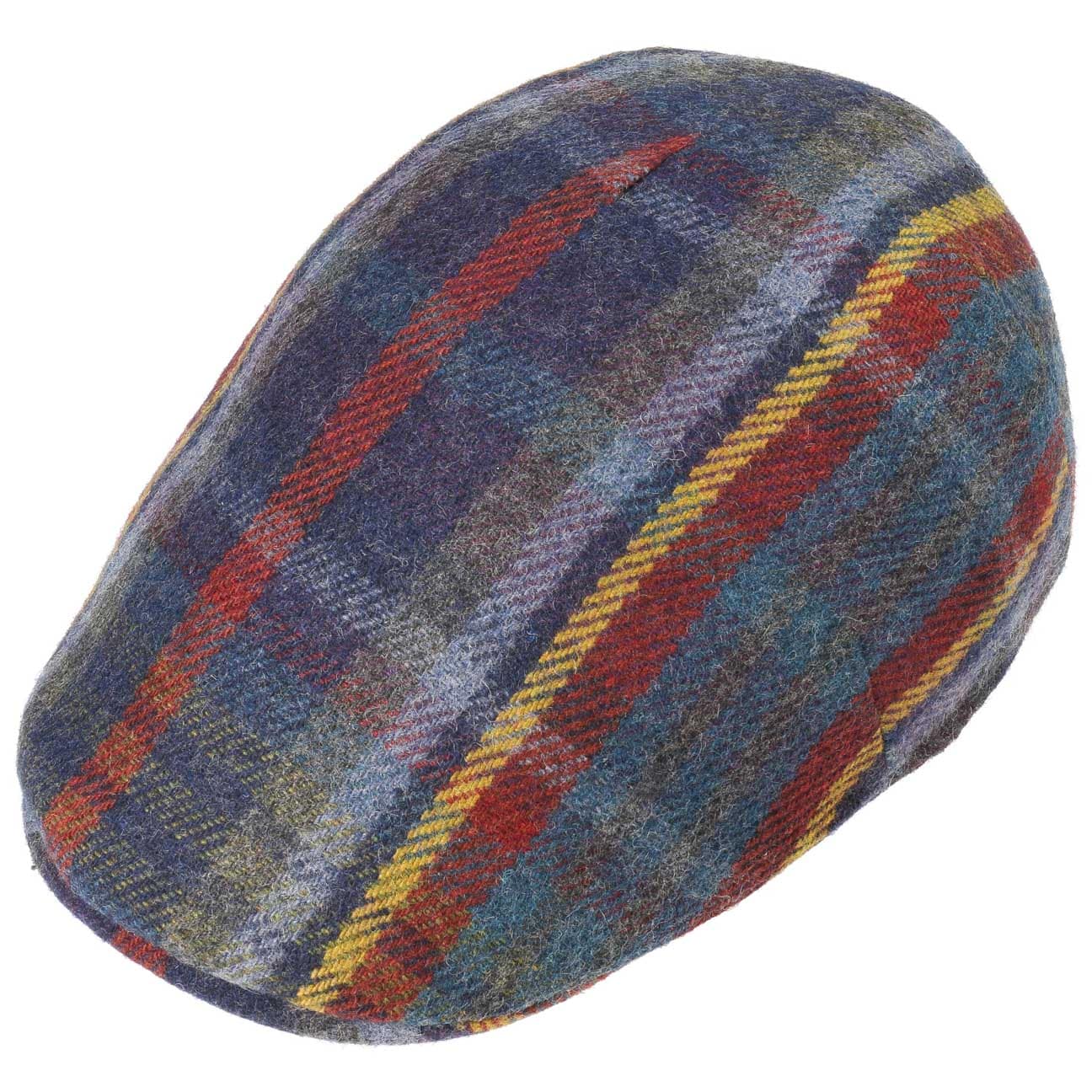 Lierys Shetland Wool Flat Cap - Classic Men's Winter Hat for Outdoor Activities, Hiking, and Casual Wear