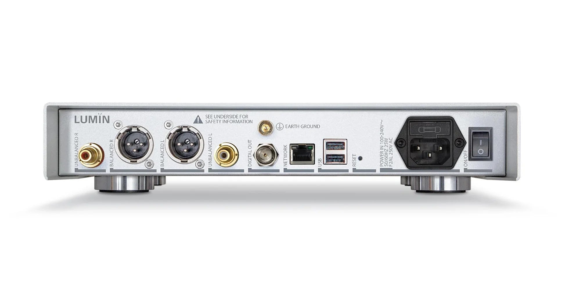 Lumin D3 High-End Network Music Player - Wireless Streaming for Audiophiles - Perfect for Home Theater & Hi-Fi Systems