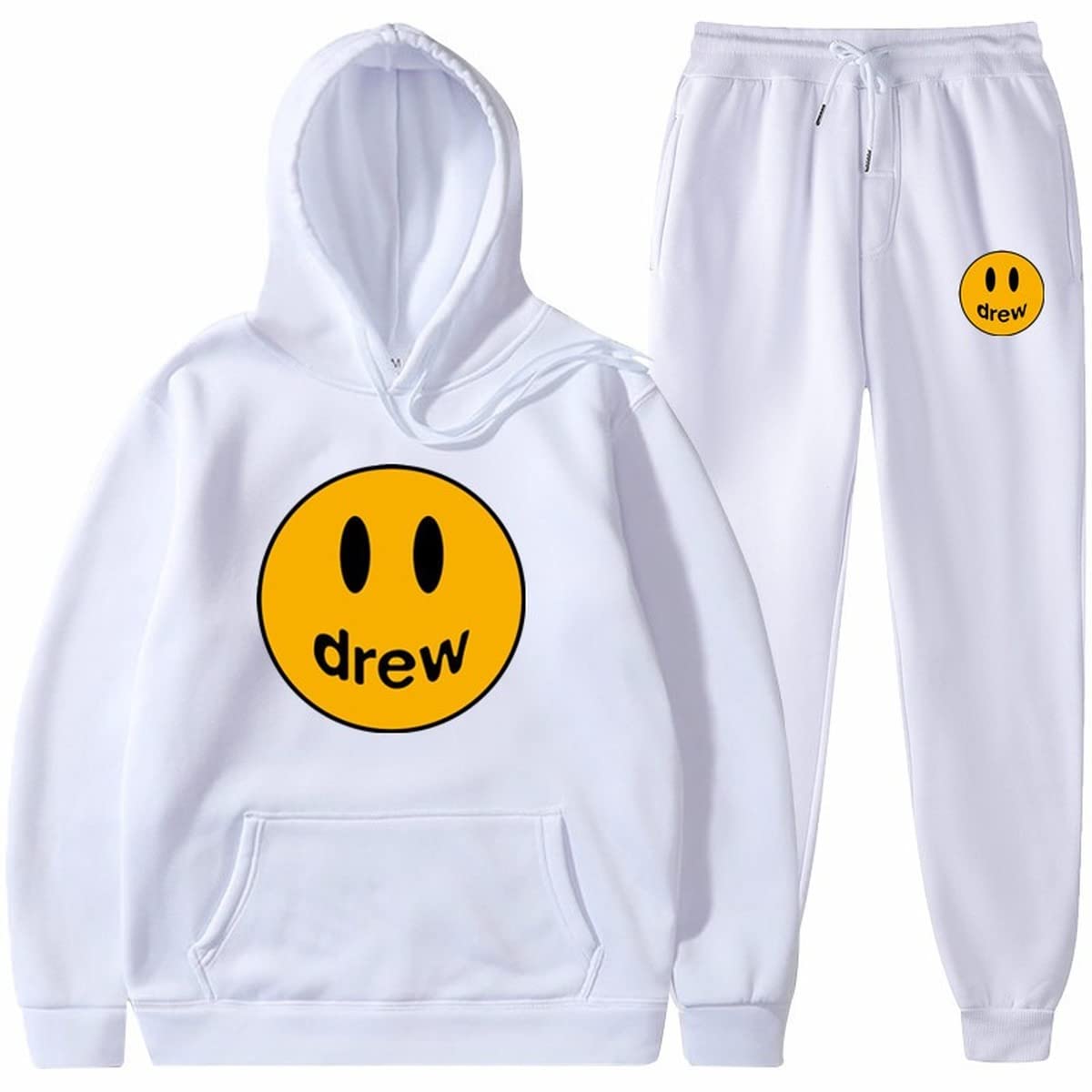 Unisex Hoodie and Sweatpants Set - Trendy Couple Matching Outfit, Hooded Pullover Sweatshirt for Men, Women & Teens | Perfect for Streetwear, Hip Hop Fashion, Gym & Casual Wear