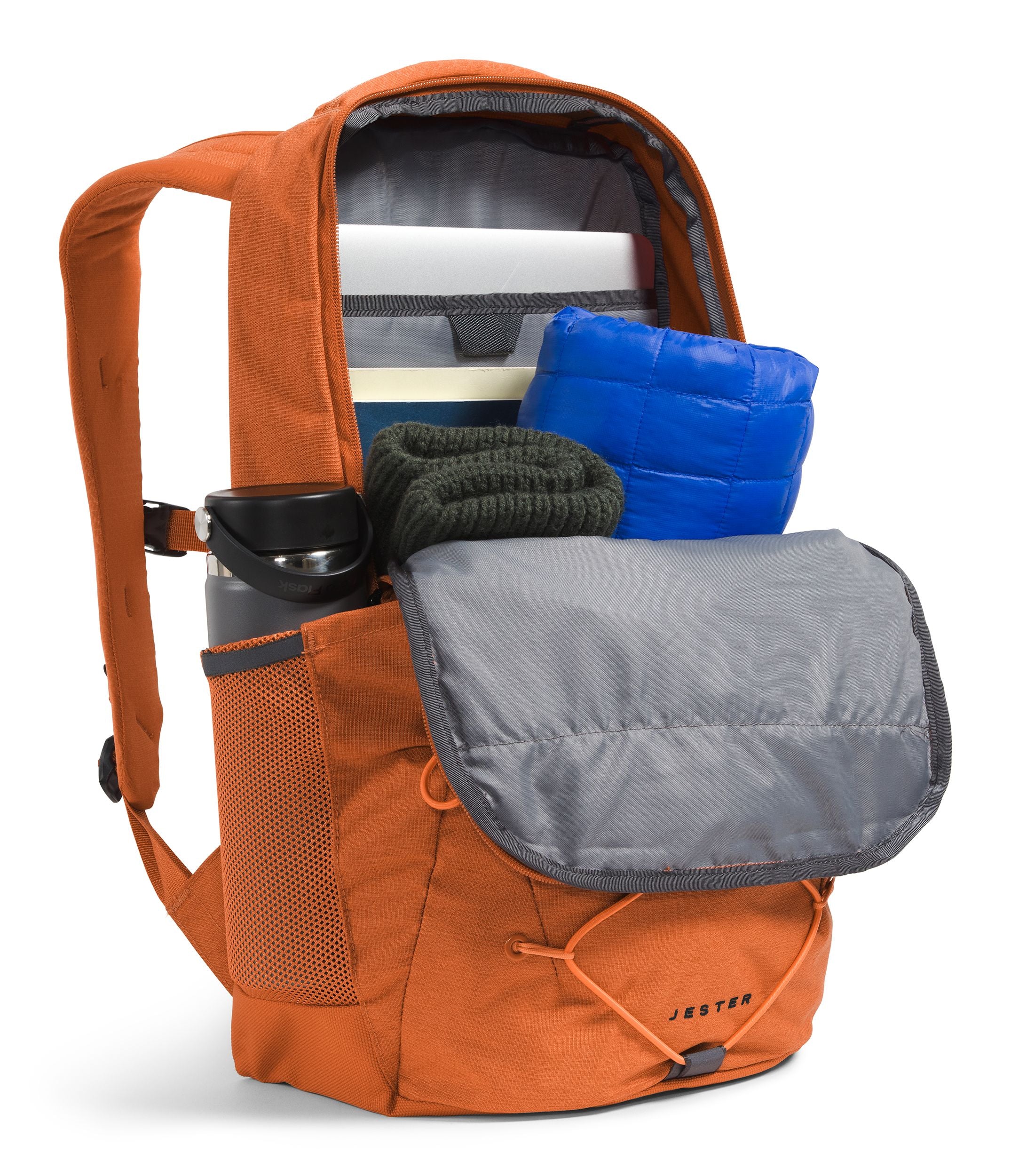 The North Face Jester Backpack - Durable School & Travel Backpack for Men & Women - Water-Resistant Laptop Backpack with USB Port - Perfect for College, Hiking & Commuting