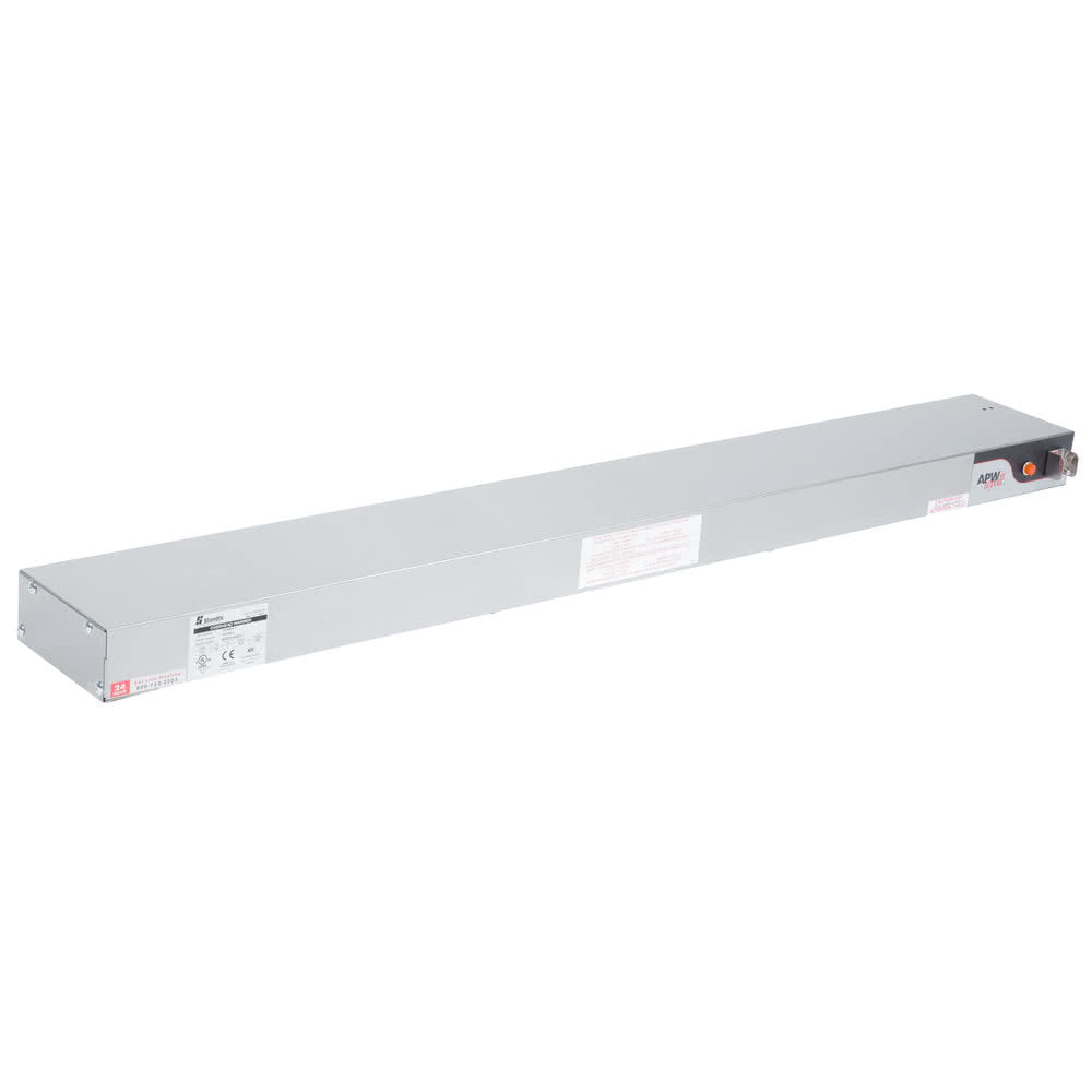 APW FD 48H T Heat Lamp - 48 Inch Tubular Metal Heater Rod for Industrial, Commercial & Home Use - Perfect for Warehouses, Garages, and Outdoor Spaces