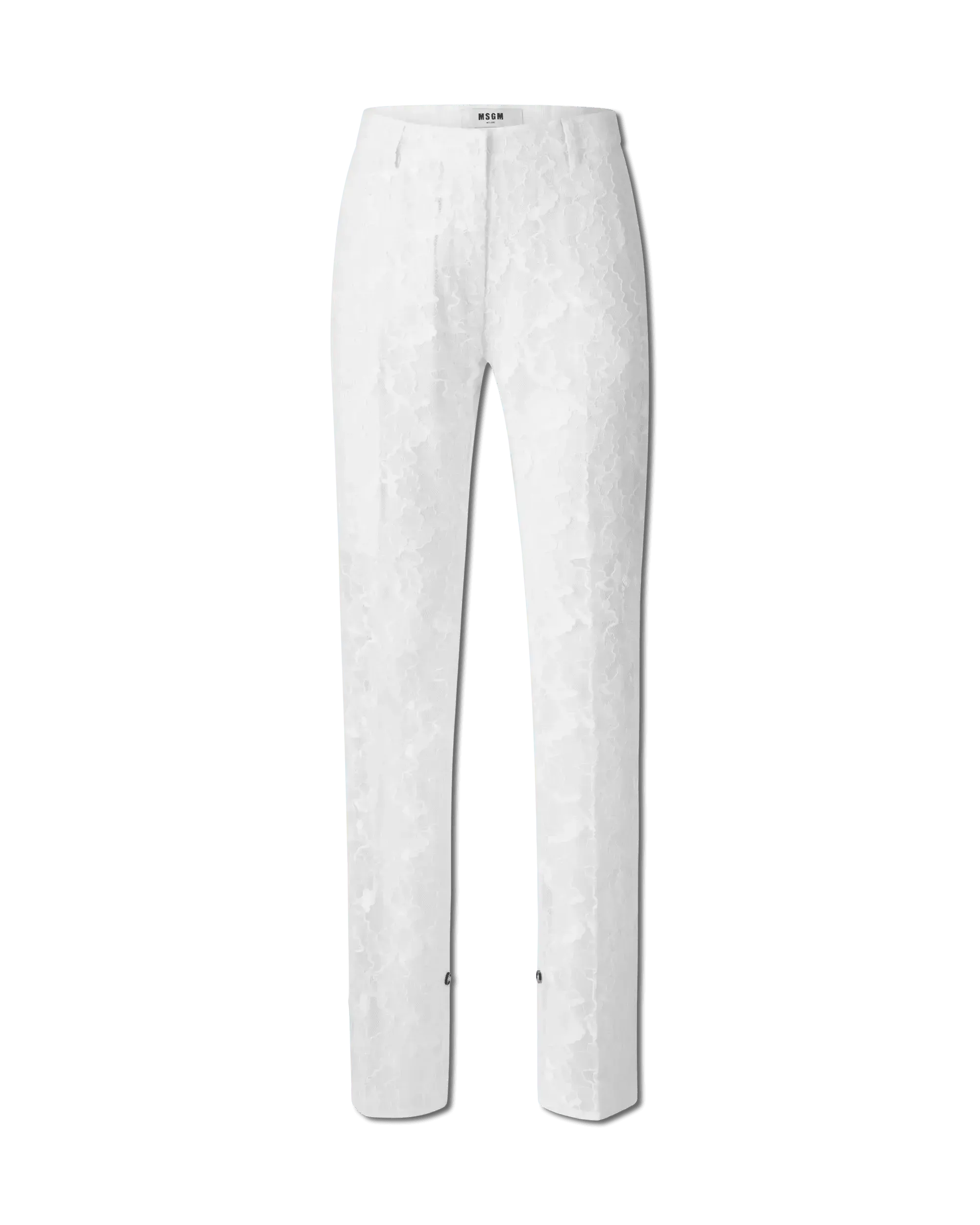 Lace Straight Leg Pants for Women - High Waist Stretchy Office Trousers, Comfortable Work Pants for Business Casual & Professional Wear - Perfect for Office, Meetings & Formal Events