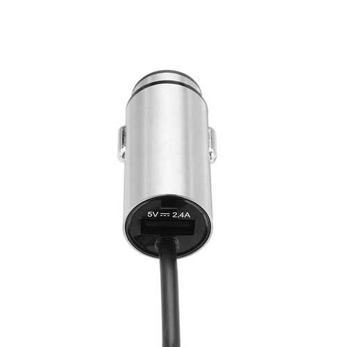 Bakeey 3.4A Fast Car Charger with Dual USB Ports & Type C/Micro USB Cable - Compatible with iPhone, Samsung, iPad, Tablet - Perfect for Road Trips & Travel Charging