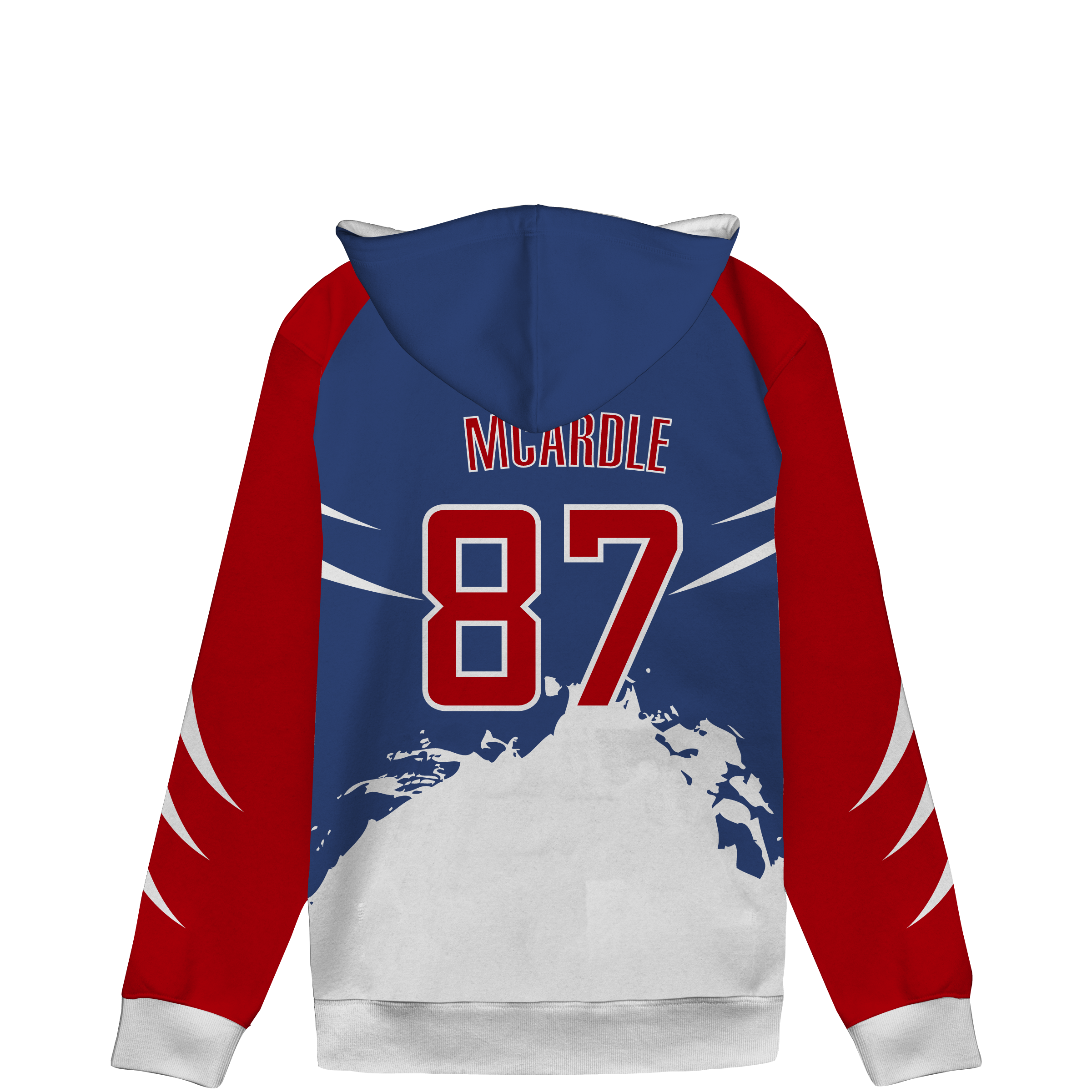 Custom Sublimated Zip Up Hoodie - Trendy Graphic Print Design Code 114 - Perfect for Gym, Streetwear & Casual Outfits