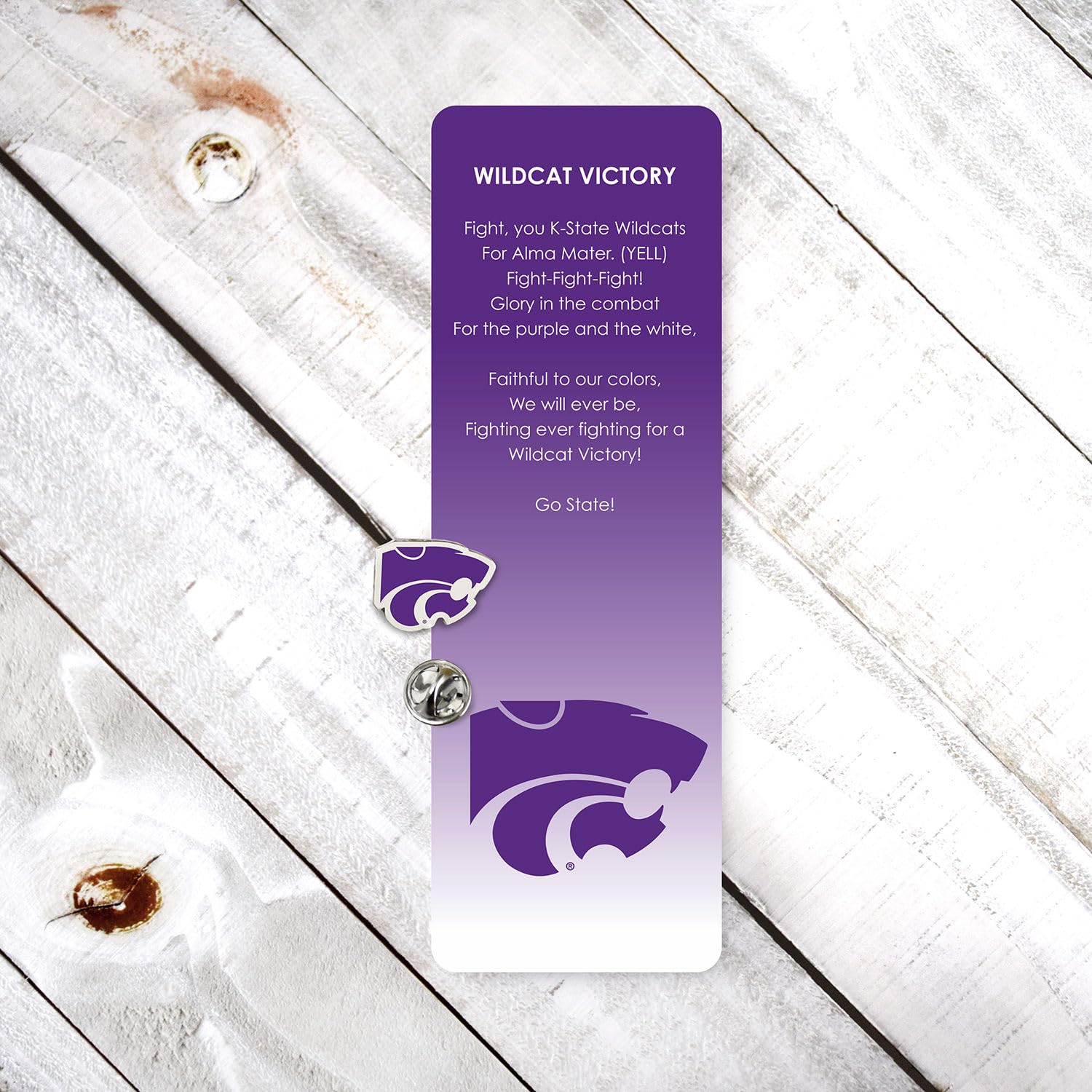 NCAA Bookmark & Lapel Pin Set - Officially Licensed University Gifts for Alumni & Fans