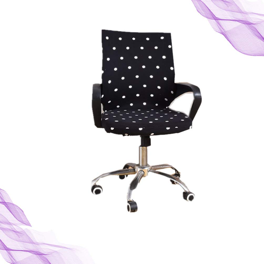 BESPORTBLE Stretchable Office Chair Slipcover - Anti-Skid Desk Chair Protector, Universal Computer Chair Cover for Home & Office Use - Perfect for Ergonomic Support and Workspace Decor