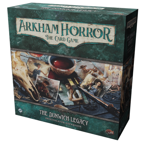 Arkham Horror LCG: The Dunwich Legacy Investigator Expansion - Horror Card Game for Adults, Cooperative Board Game Expansion - Perfect for Game Nights & Lovecraftian Horror Fans