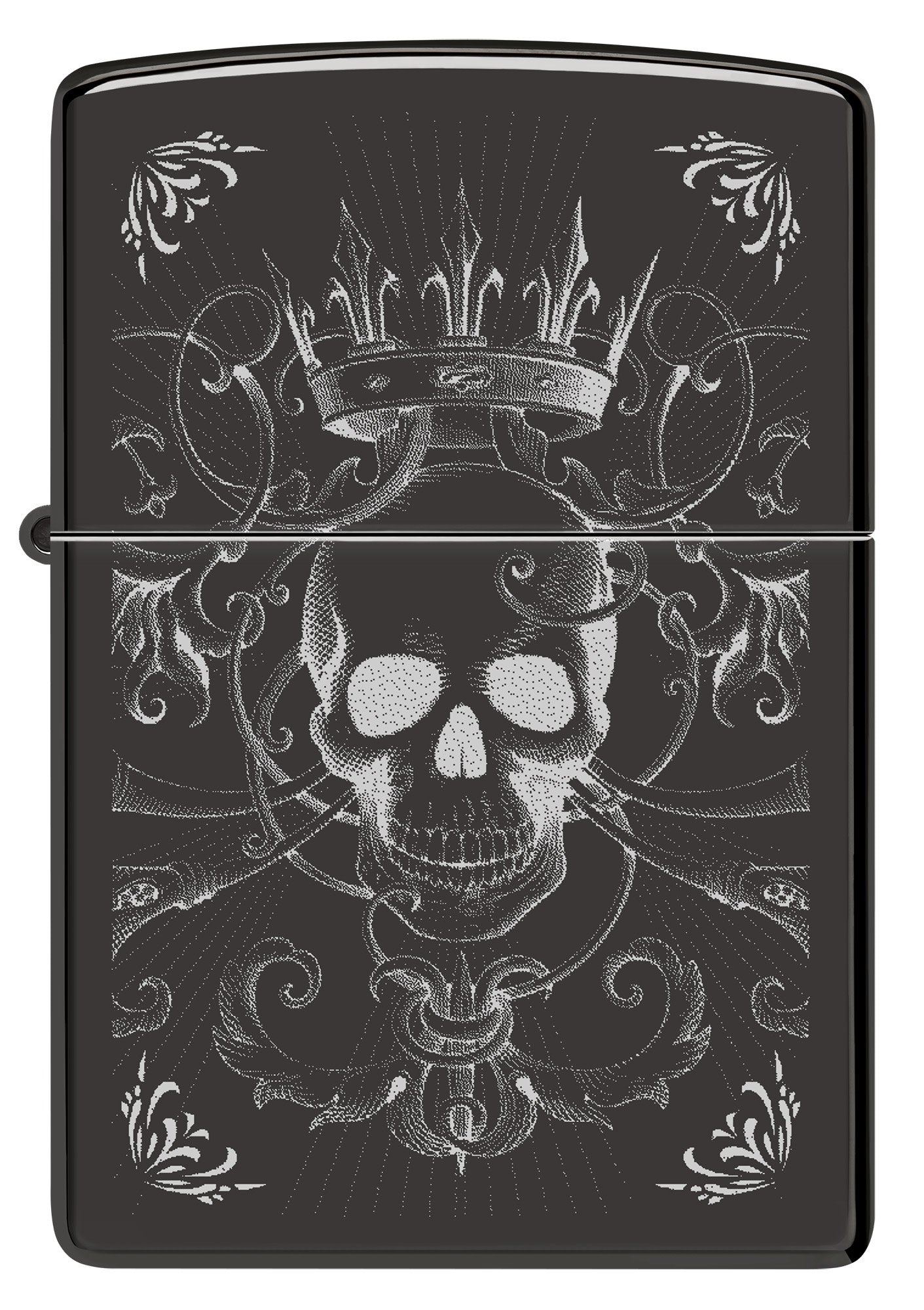 Royal Skull Design T-Shirt - Gothic Punk Streetwear for Men & Women | Perfect for Concerts, Halloween & Alternative Fashion