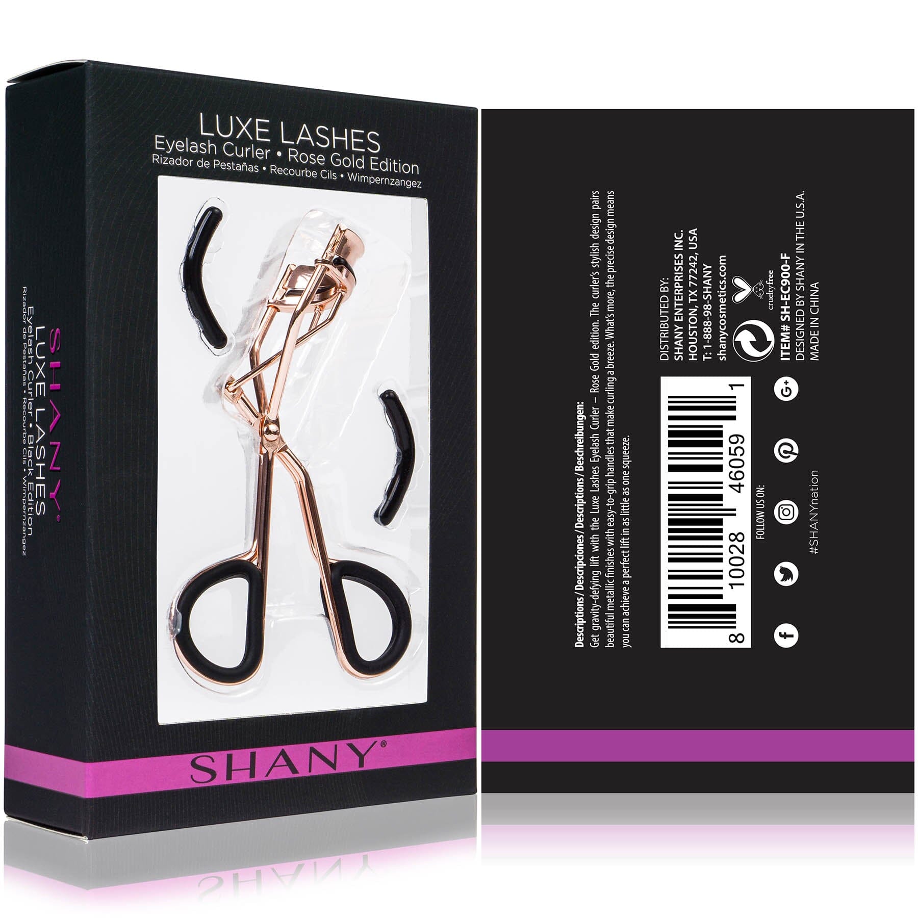 Premium Eyelash Curler for Long Lashes - Professional Lash Curling Tool for Salon-Quality Results - Perfect for Daily Makeup & Special Occasions