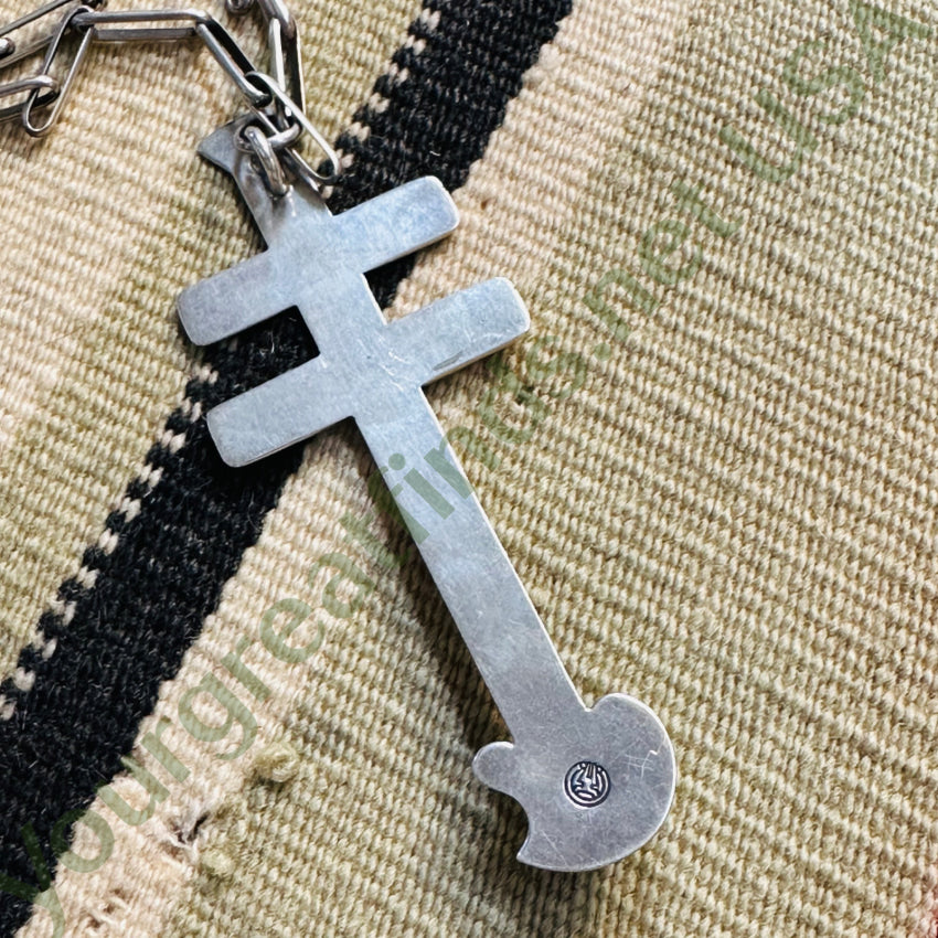 Sterling Silver Turquoise Dragonfly Cross Pendant Necklace for Women - Handmade Jewelry Gift for Birthday, Christmas, Anniversary - Boho Chic Style Accessory for Everyday Wear or Special Occasions