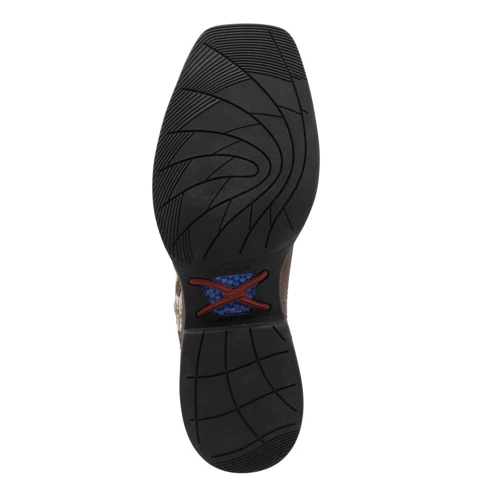 Men's Twisted X BR/Bone Tech X Work Boots - Comfortable & Durable Steel Toe Shoes for Construction, Hiking & Outdoor Work
