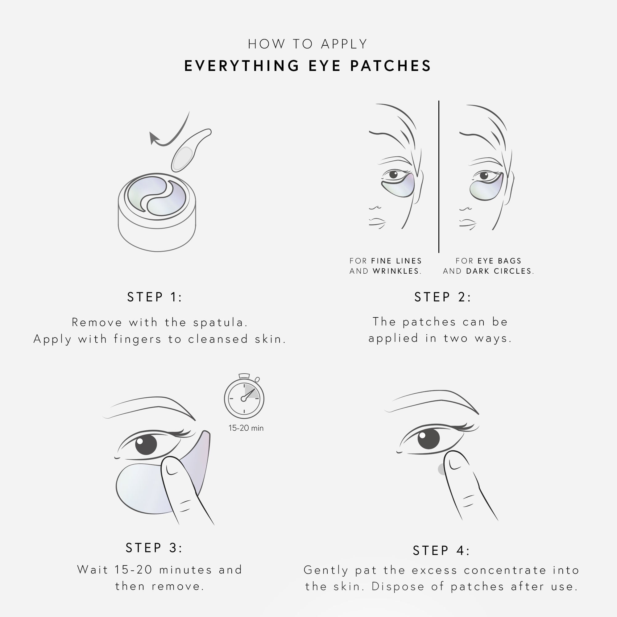 Best Under Eye Patches for Dark Circles & Puffiness - Hydrating Gel Eye Masks for Women & Men - Perfect for Skincare Routine, Travel & Overnight Use