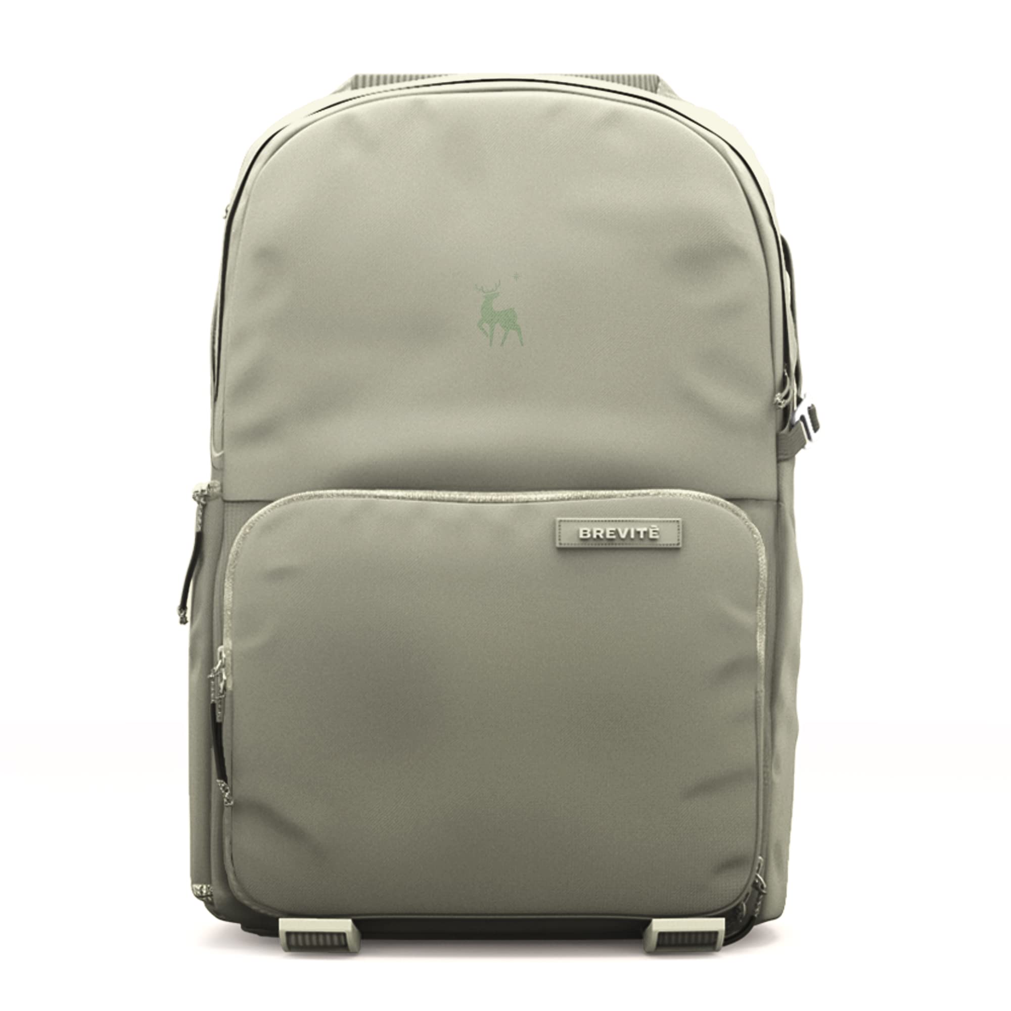 Brevite Jumper 18L Compact Camera Backpack - Minimalist DSLR & Laptop Photography Bag for Travel, Compatible with Camera Accessories (Green) - Perfect for Photographers, Hiking & Urban Adventures