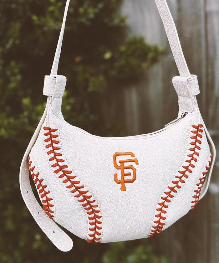 MLB San Francisco Giants Hobo Bag - Official Licensed Shoulder Bag for Women & Men - Perfect for Baseball Games, Travel & Everyday Use