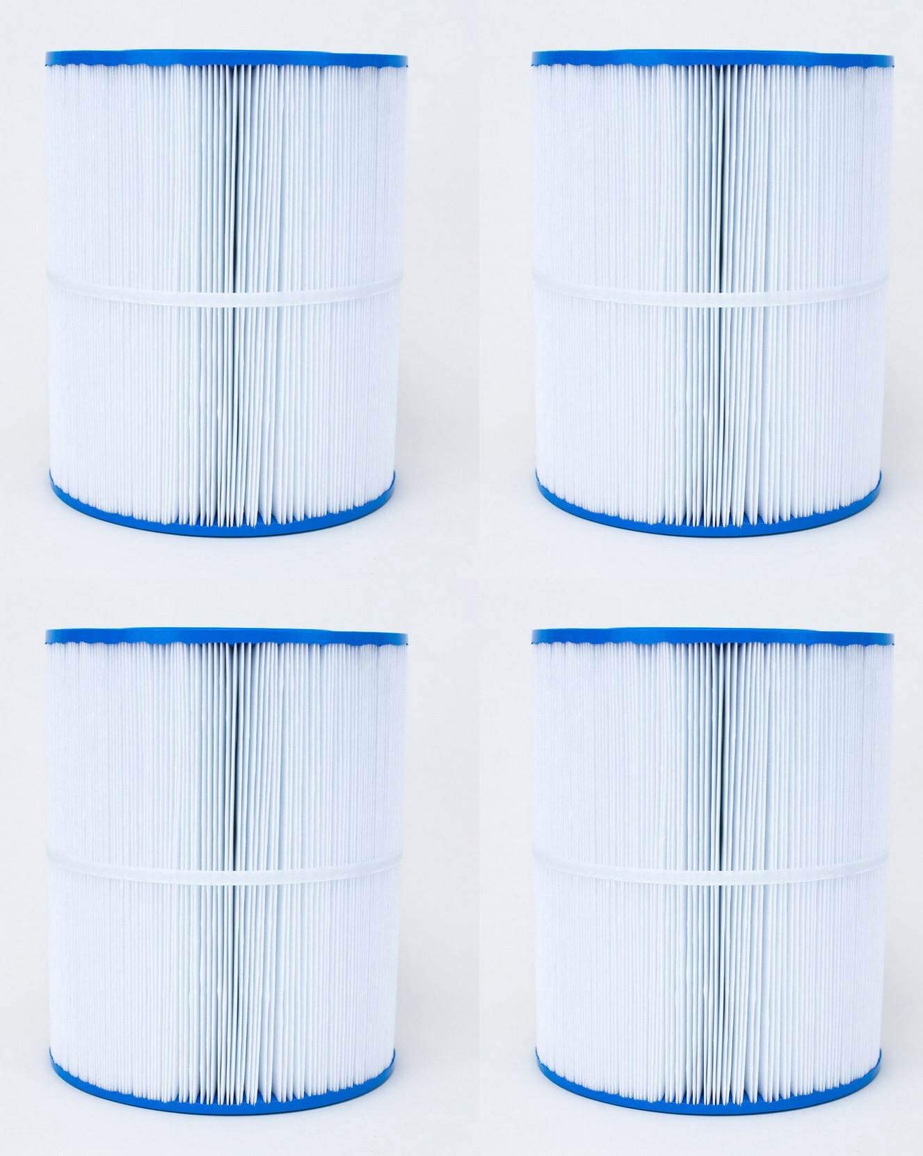 Unicel C-8465 65 Sq Ft Hot Tub Filter Cartridge - 234 Pleats Spa Filter Replacement for Hot Springs, Caldera & Tiger River Spas (4 Pack) - Perfect for Pool Maintenance, Water Filtration & Relaxing Spa Days