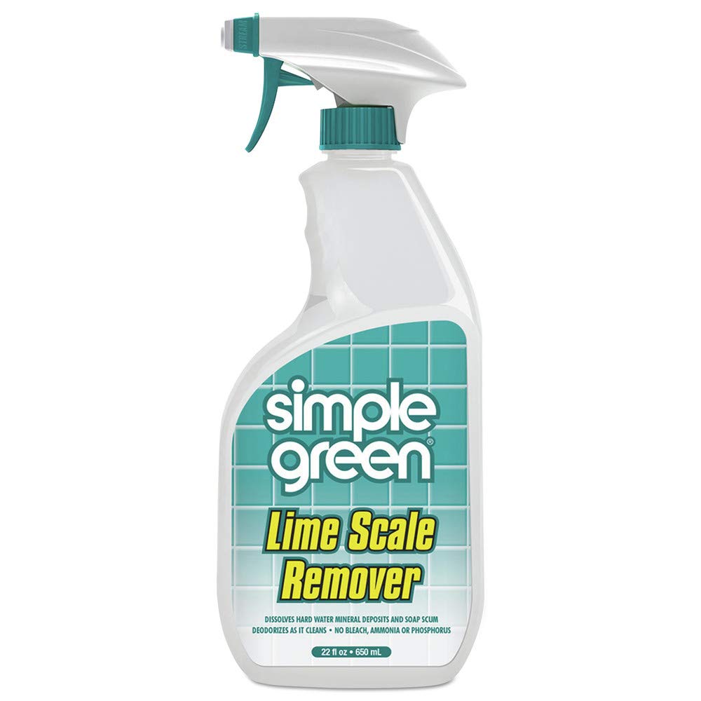 32oz Wintergreen Scale Remover & Deodorizer - Heavy Duty Bathroom Cleaner for Shower, Tile & Toilet - 12 Pack/Carton for Commercial & Home Use