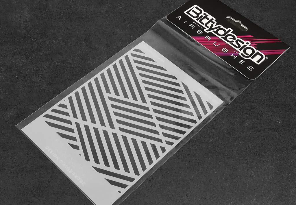Vinyl Paint Stencil (Ipnotic V3) - Reusable DIY Craft Stencils for Wall Art, Wood Signs & Fabric Painting - Perfect for Home Decor, Scrapbooking & DIY Projects