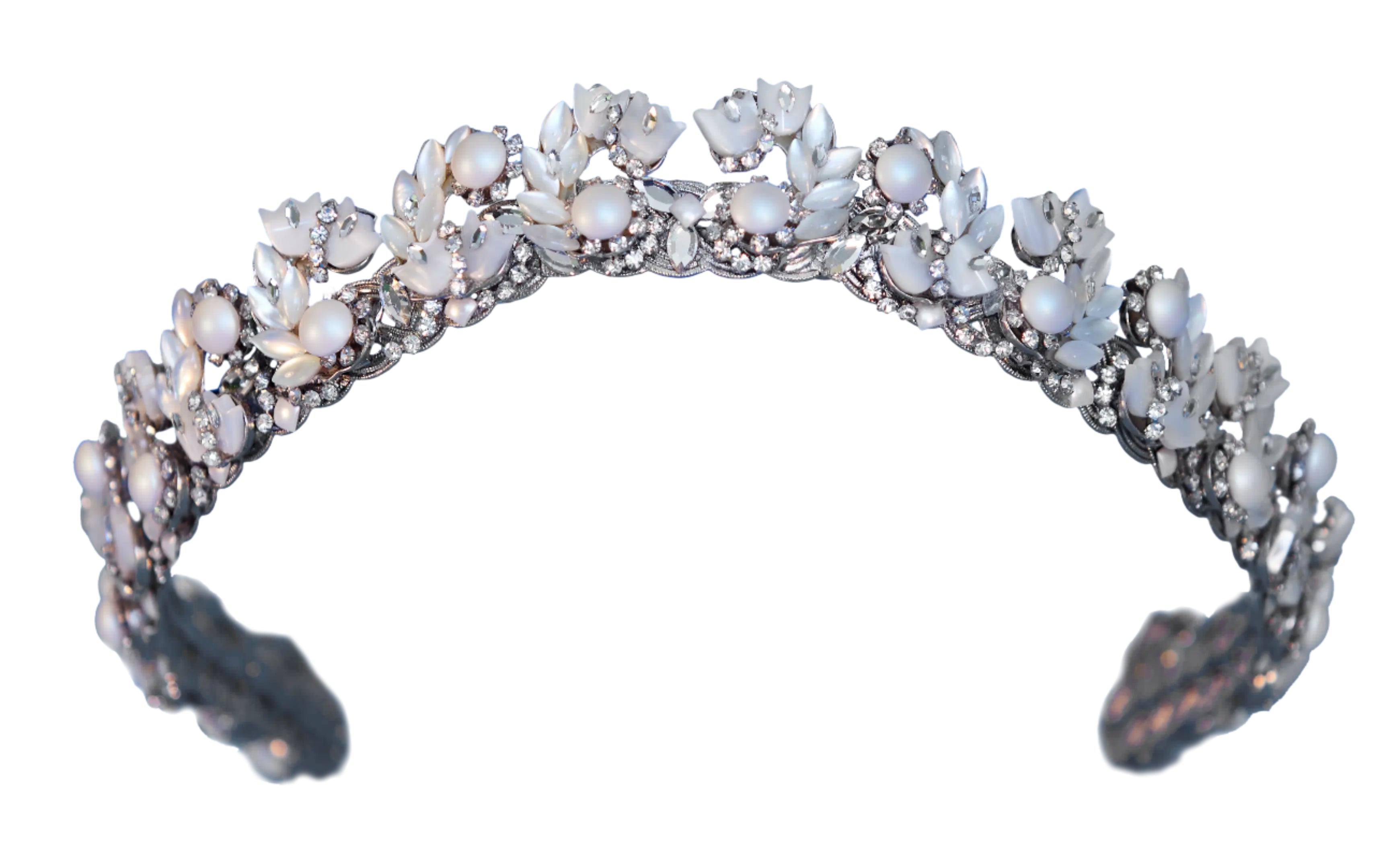 Ashton Crown - Elegant & Stylish Tiara for Weddings, Prom, Pageants, and Special Occasions | Perfect for Brides, Prom Queens, and Beauty Pageants