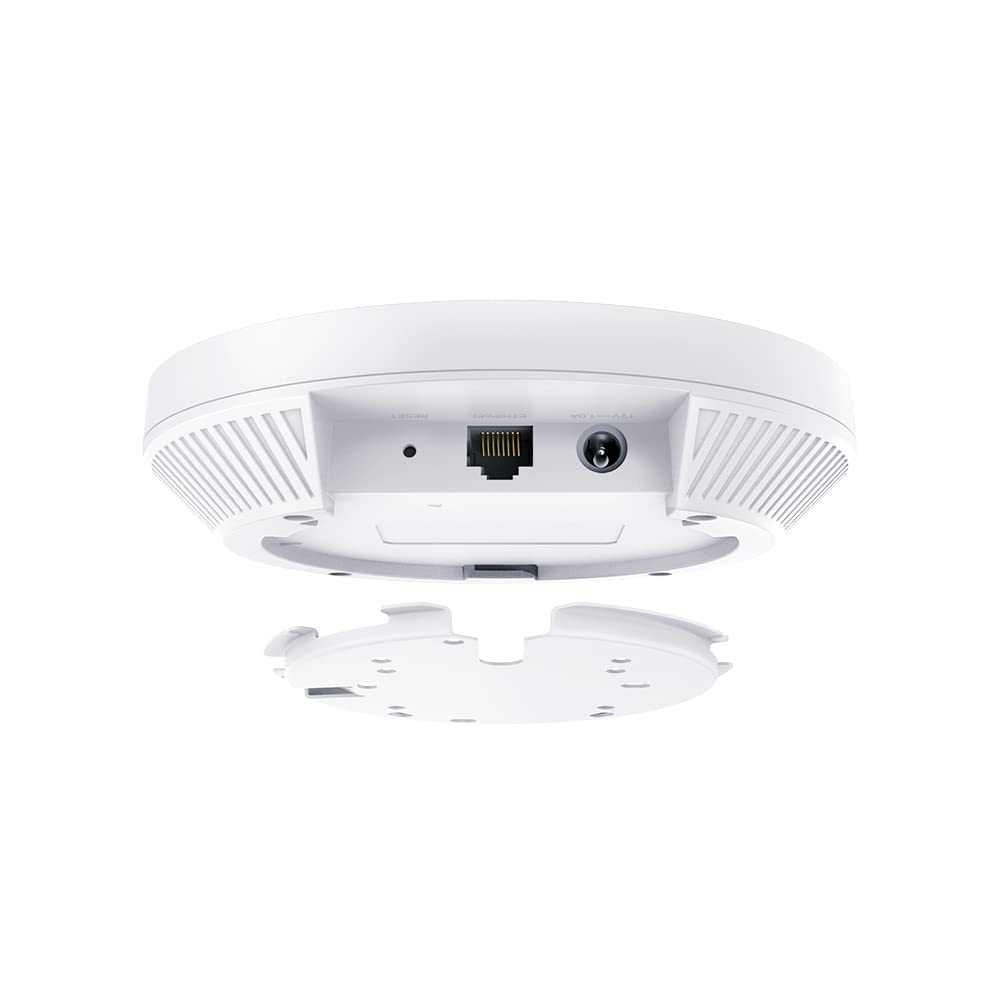 TP-Link EAP650 AX3000 WiFi 6 Ceiling Mount Access Point | Dual Band Gigabit Wireless | 802.3at PoE+ & DC Powered | Seamless Roaming & Extended Range | Easy Wall/Ceiling Installation | Ideal for Offices, Hotels & Large Homes