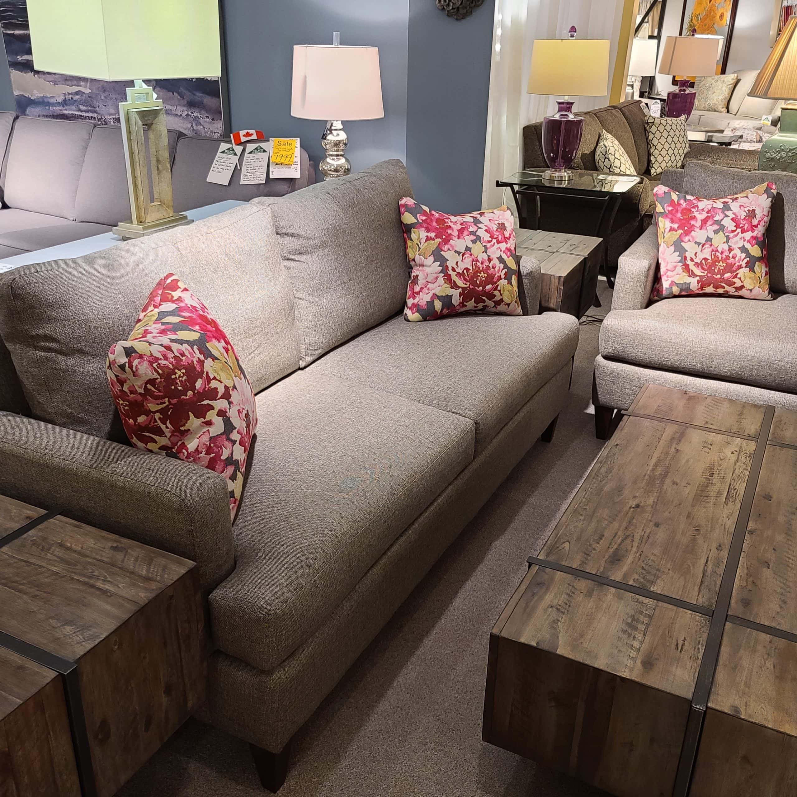 Carmen 77 Condo Sofa - Modern 3-Seater Loveseat for Small Spaces, Apartment Living Room Furniture - Perfect for Studio Apartments, Dorms & Cozy Homes