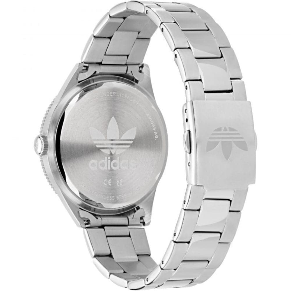 Adidas AOFH22060 Men's Stainless Steel Watch with Green Dial - Perfect for Casual, Sports & Everyday Wear