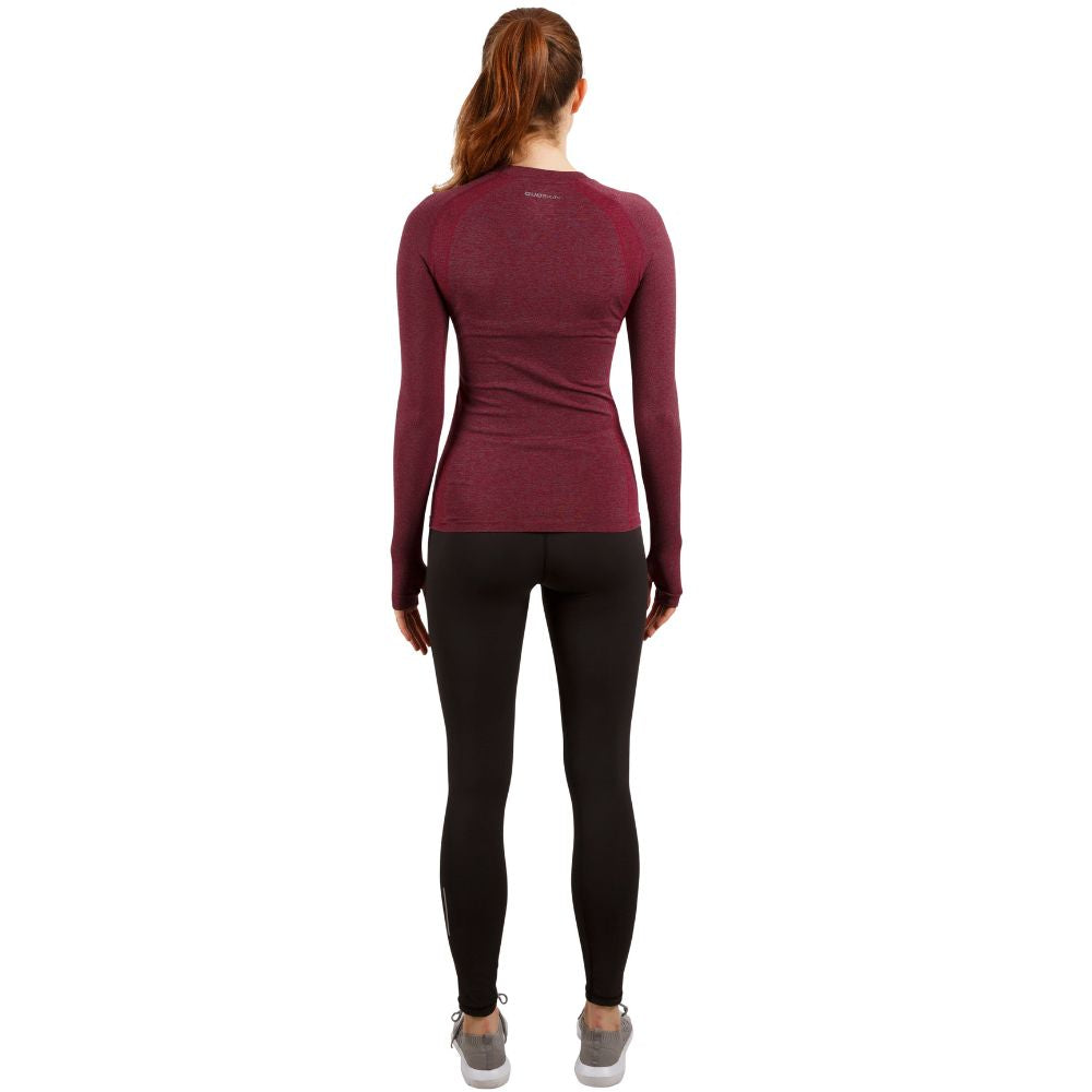 Trespass Welina Women's Thermal Base Layer Top - Warm Fleece Lined Long Sleeve Shirt for Hiking, Skiing & Winter Outdoor Activities