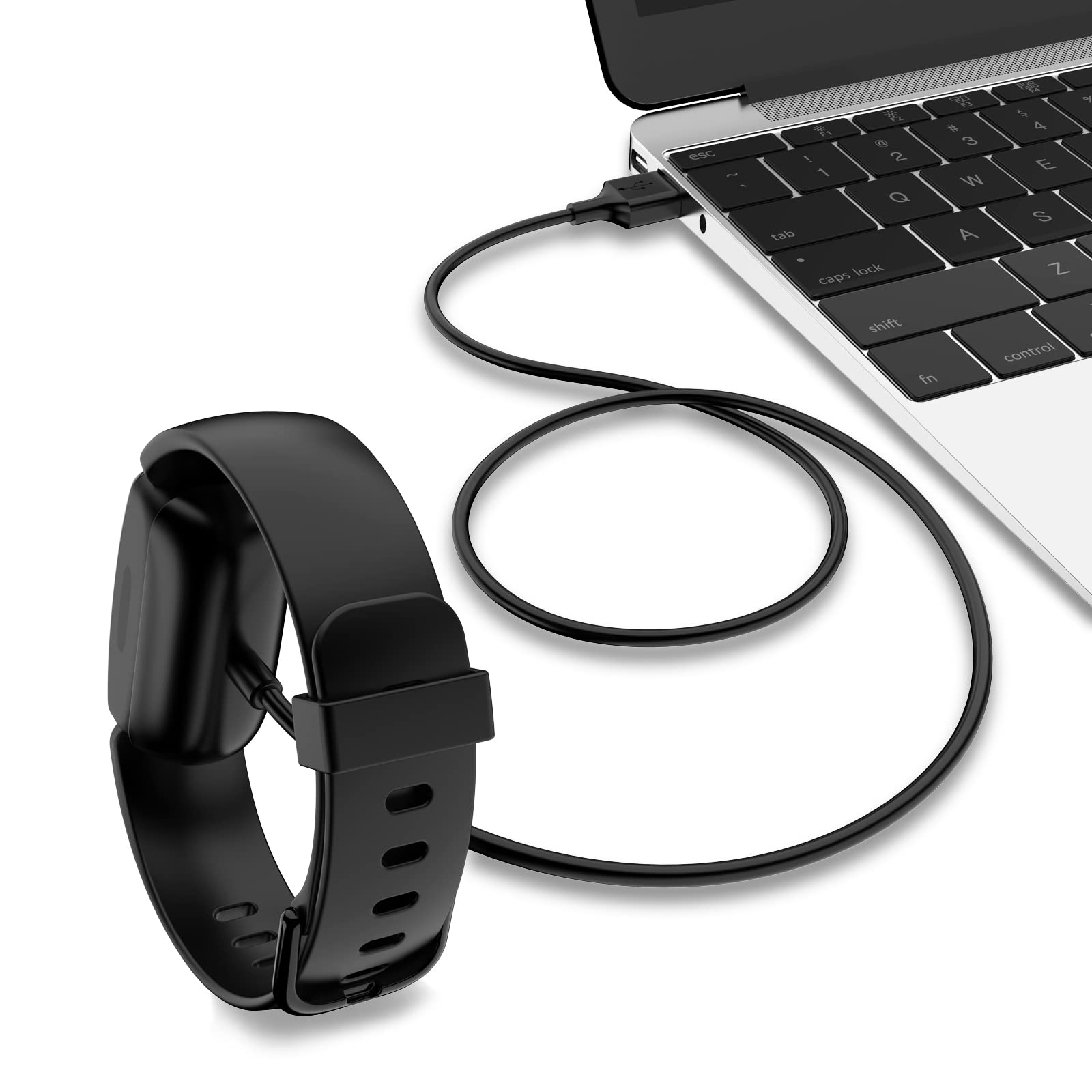 Fast Charger for Fitbit Inspire 3 - Magnetic USB Charging Dock with Cable | Perfect for Home, Office & Travel | Compatible with Fitbit Inspire 3 Fitness Tracker